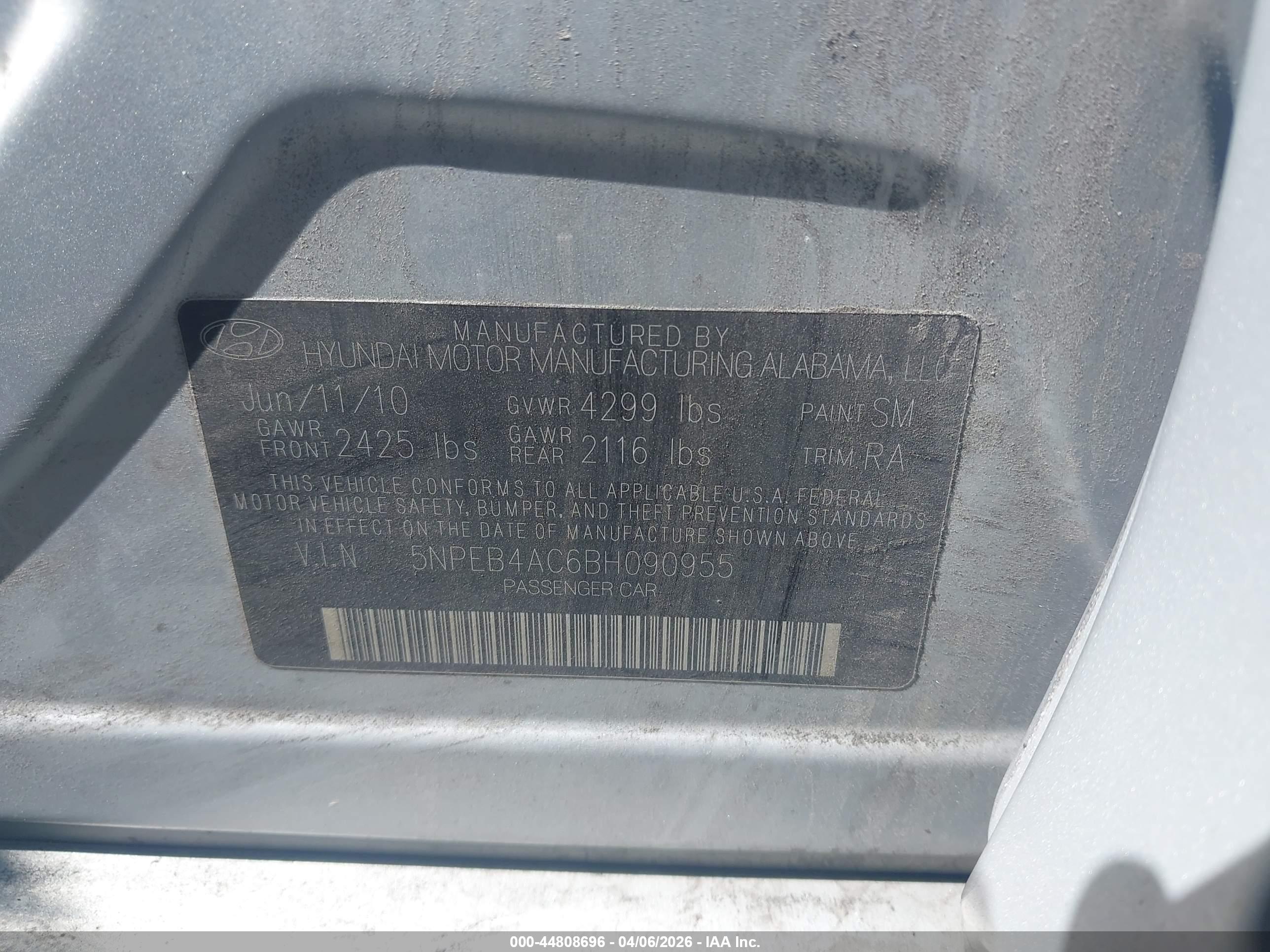 HYUNDAI SONATA image 9