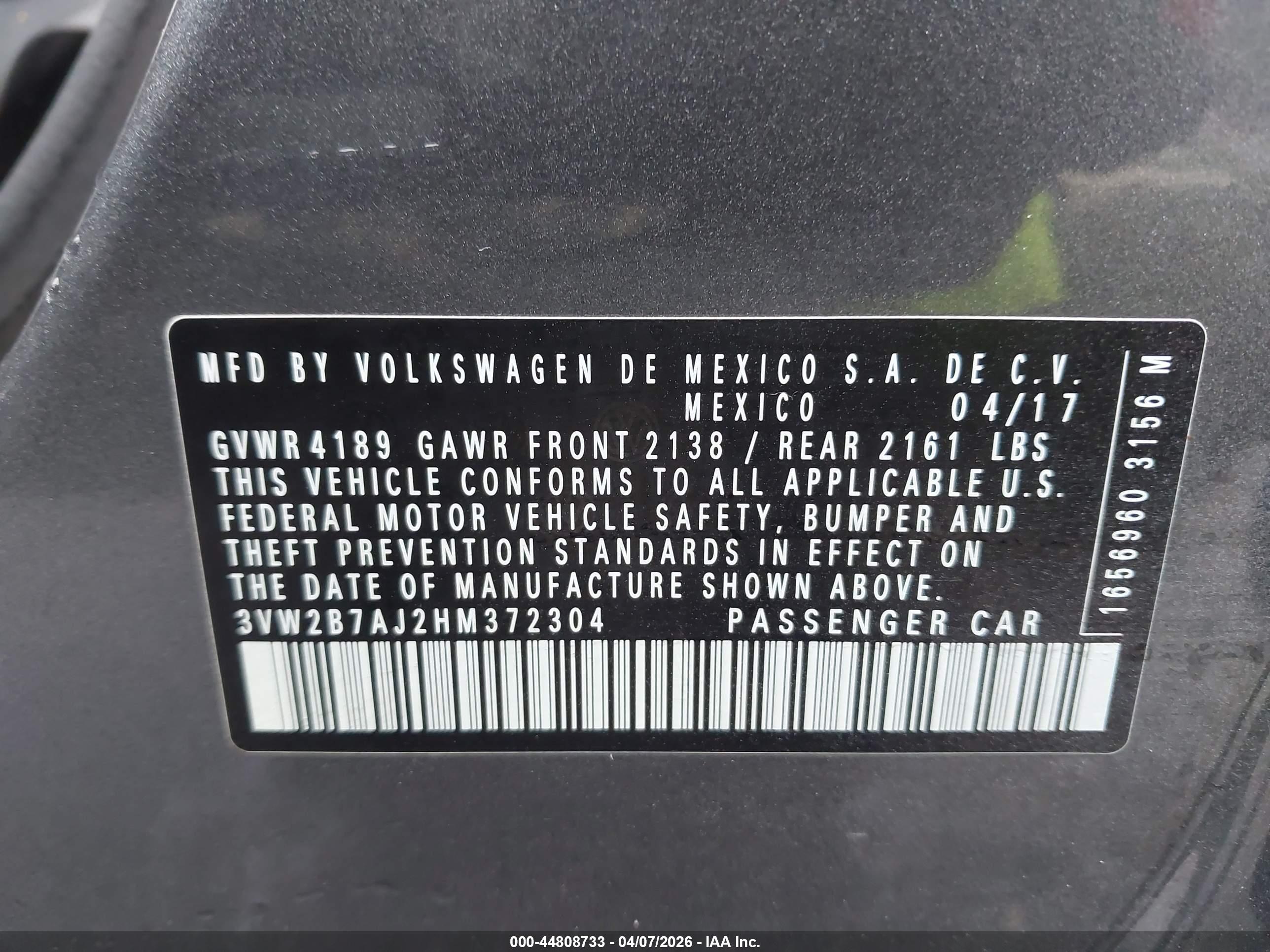 VOLKSWAGEN JETTA image 9