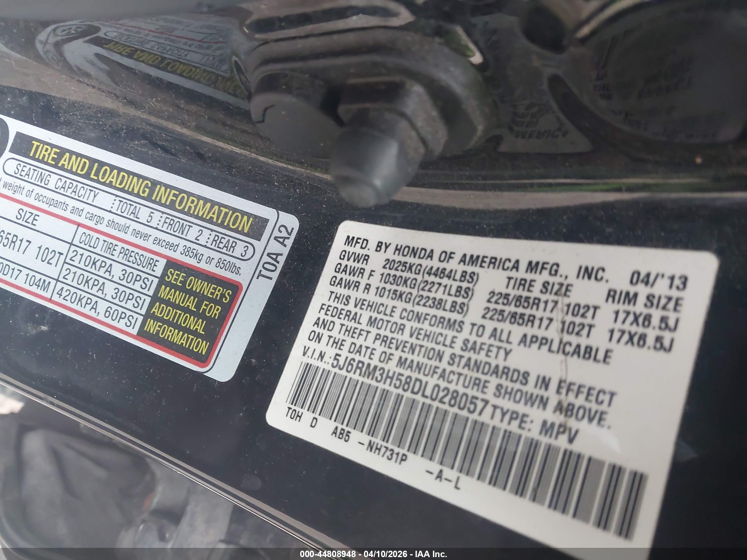 HONDA CR-V image 9