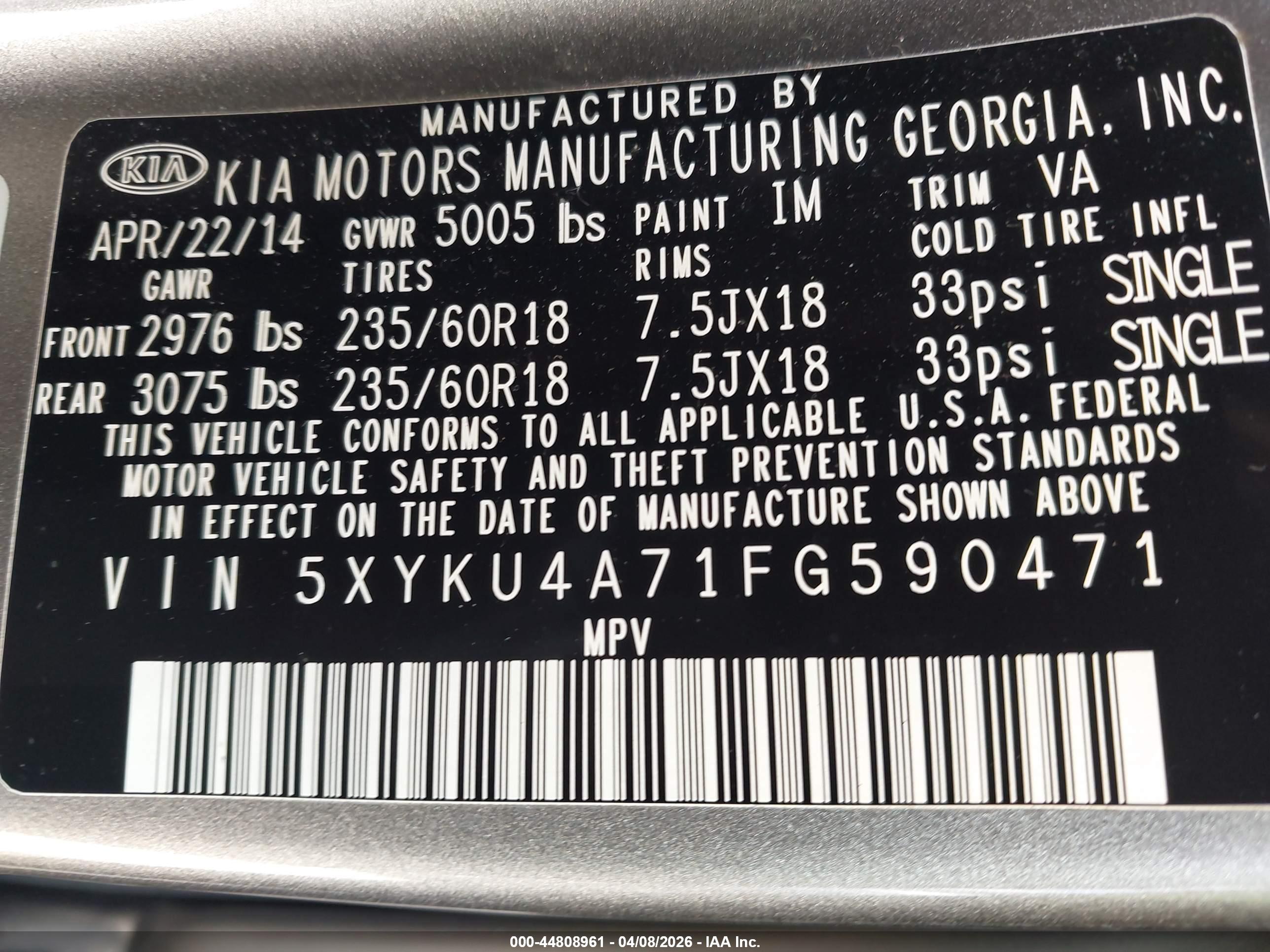 KIA SORENTO image 9