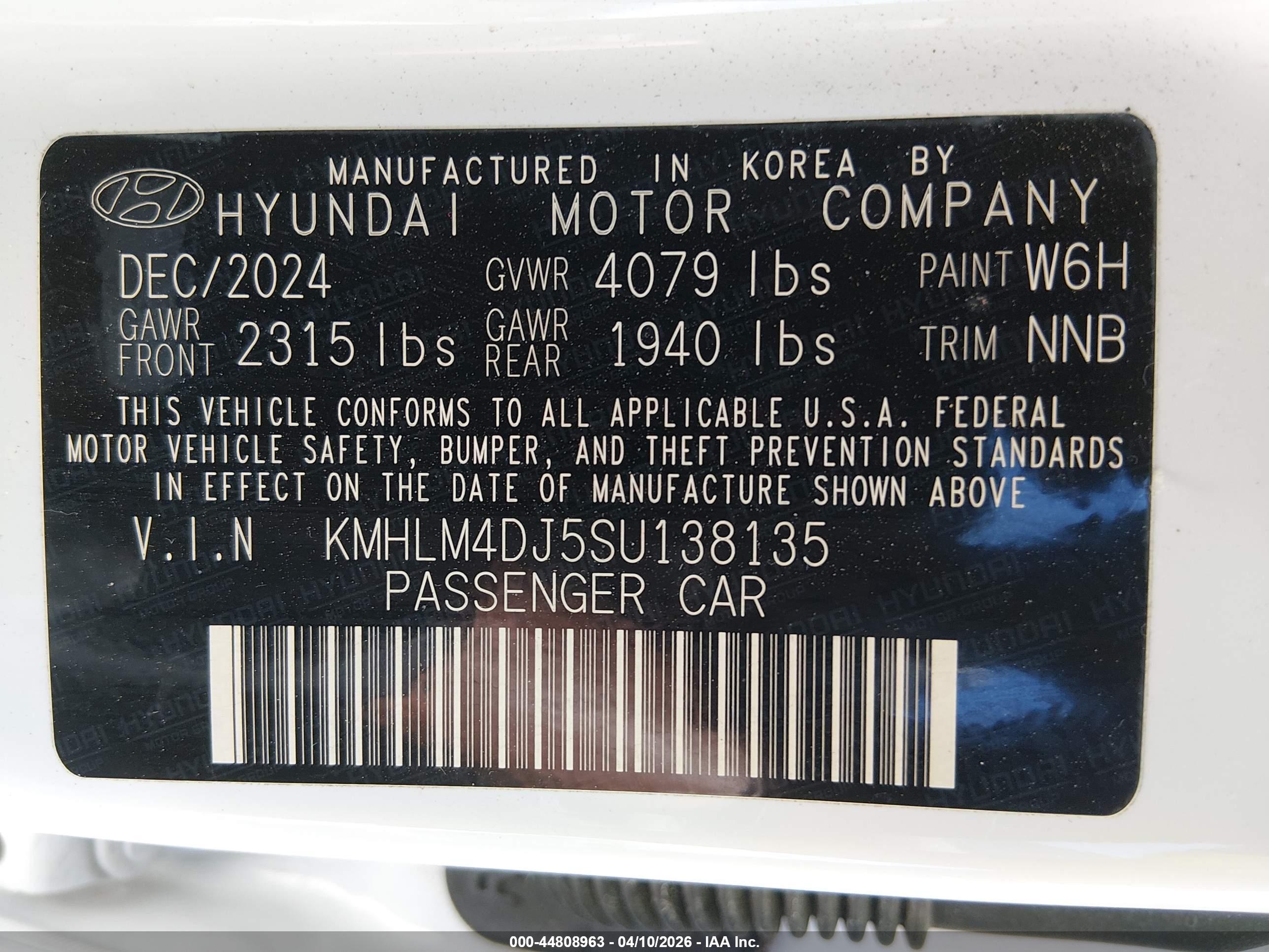 HYUNDAI ELANTRA image 9