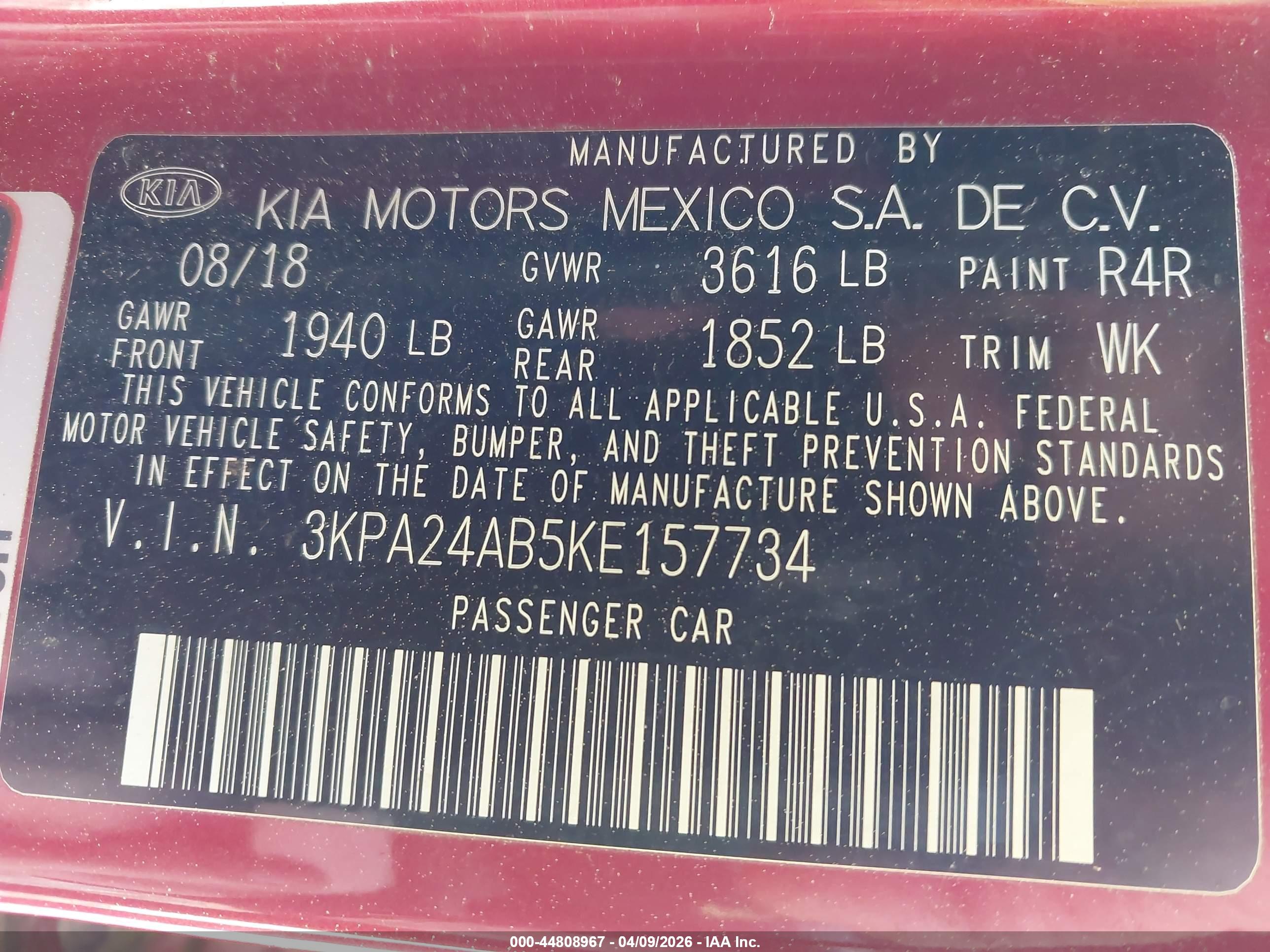 KIA RIO image 9