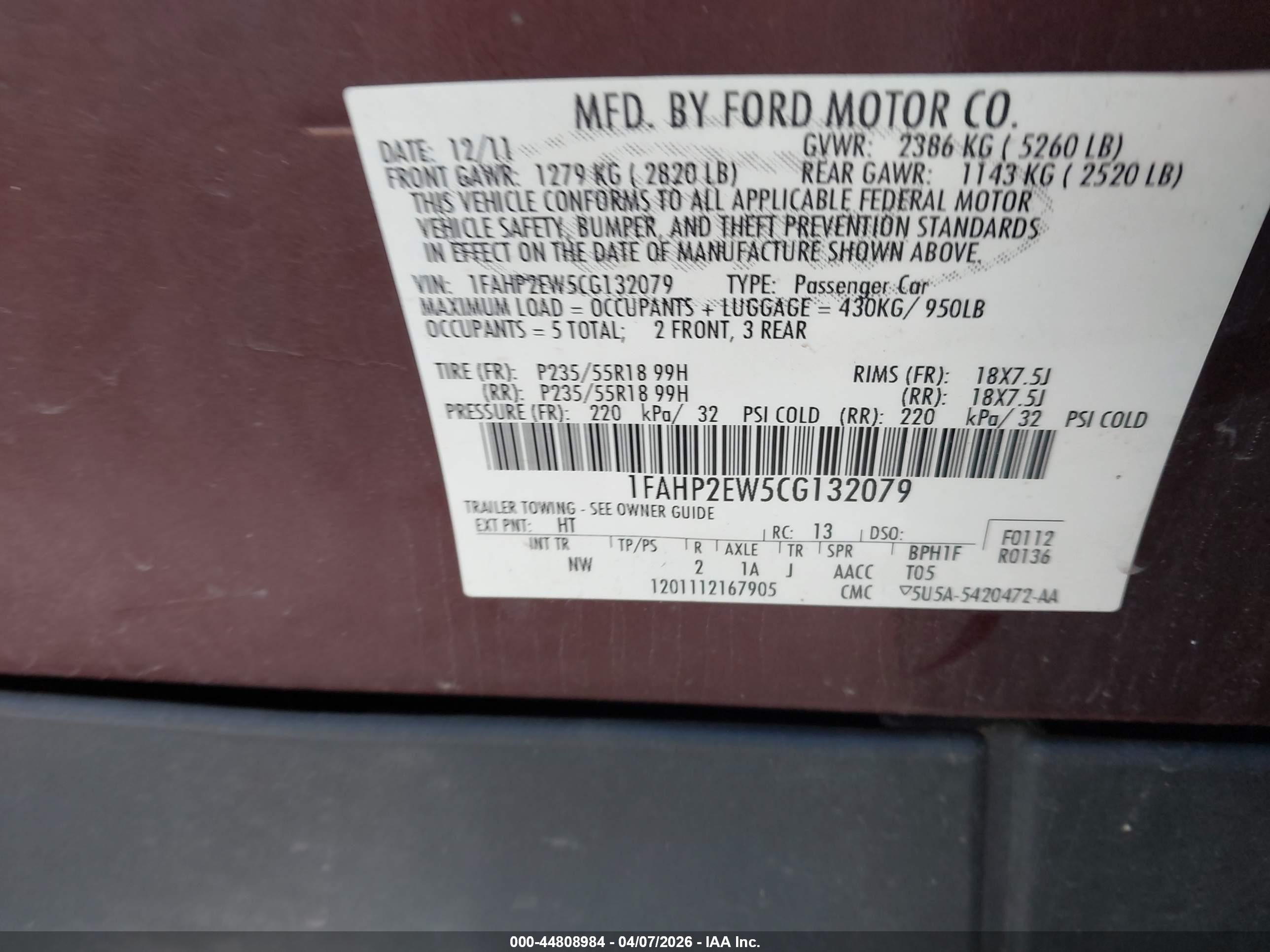 FORD TAURUS image 9
