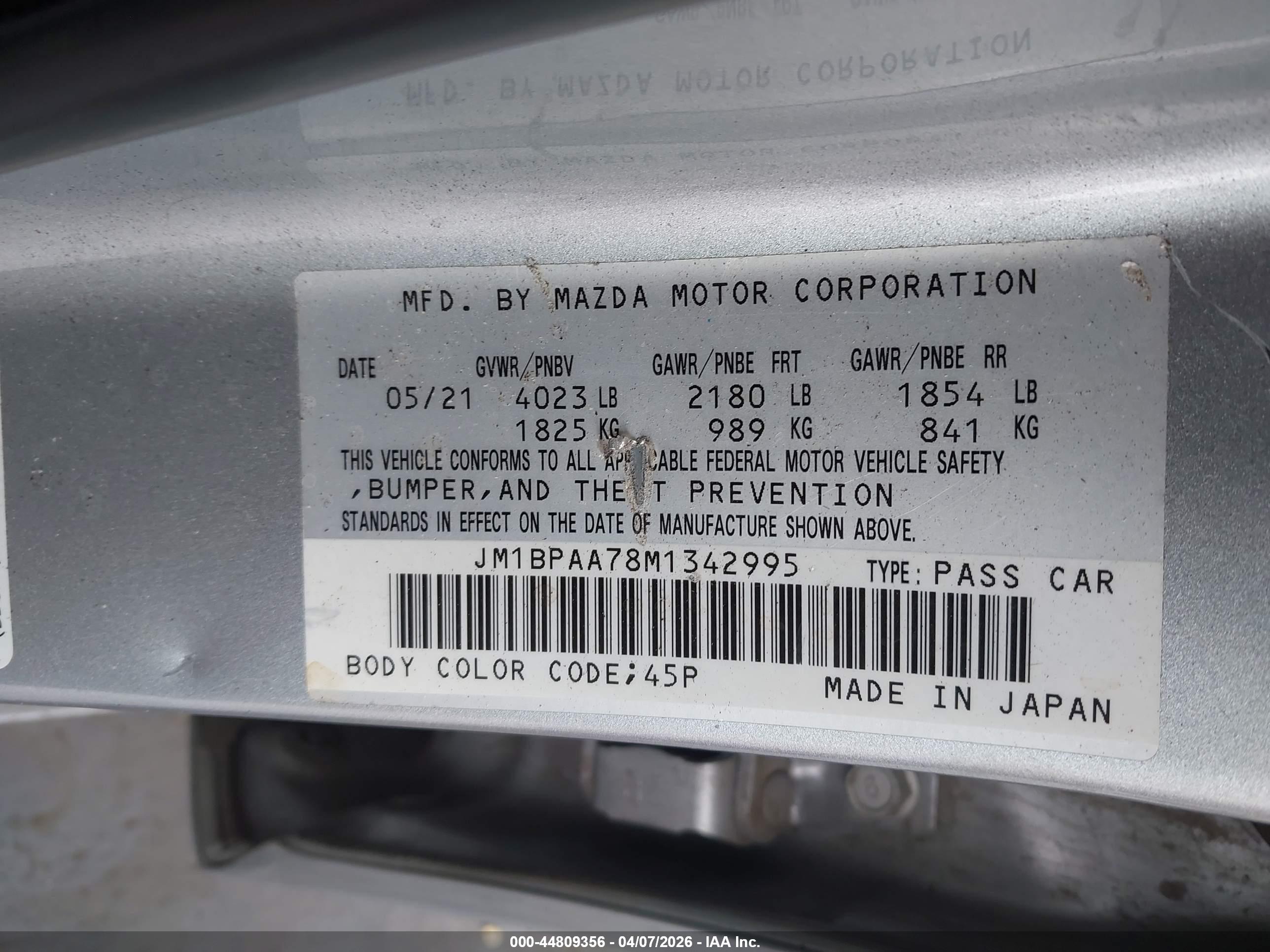 MAZDA MAZDA3 image 9
