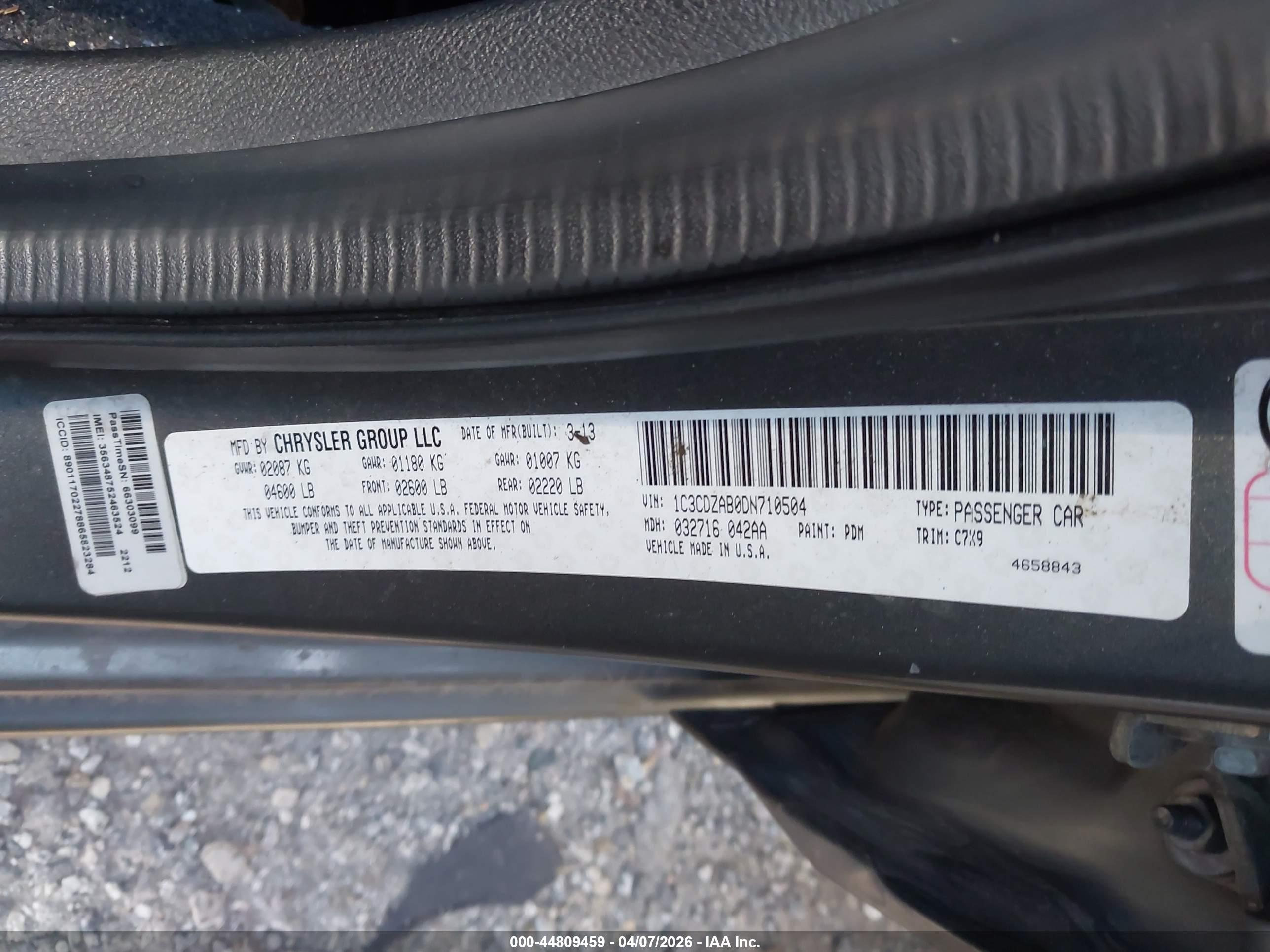DODGE AVENGER image 9