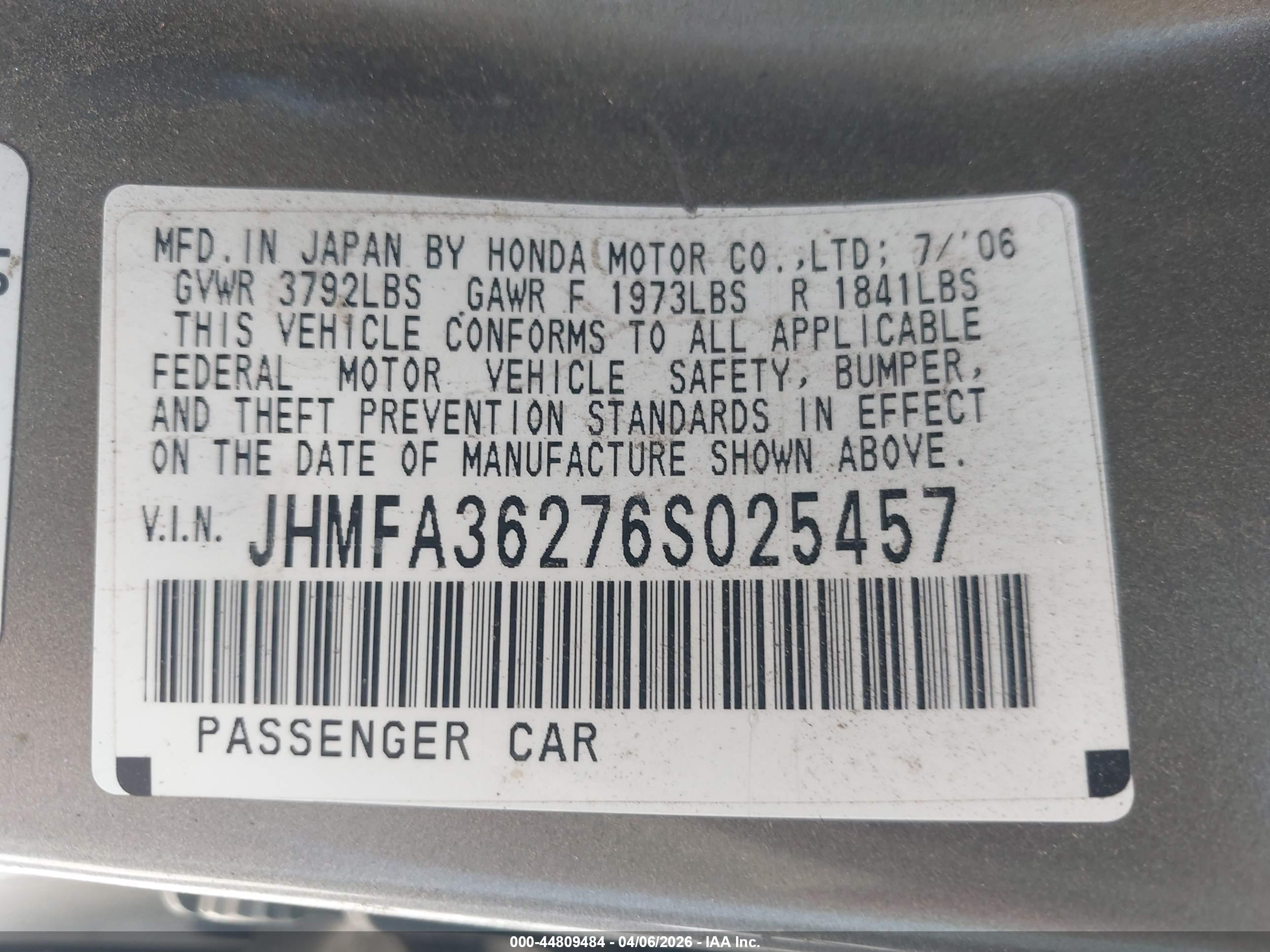 HONDA CIVIC image 9