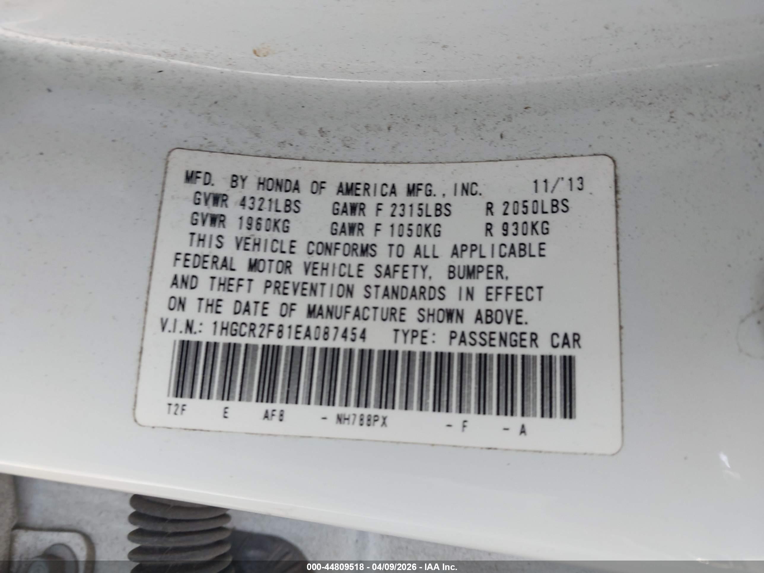 HONDA ACCORD image 9