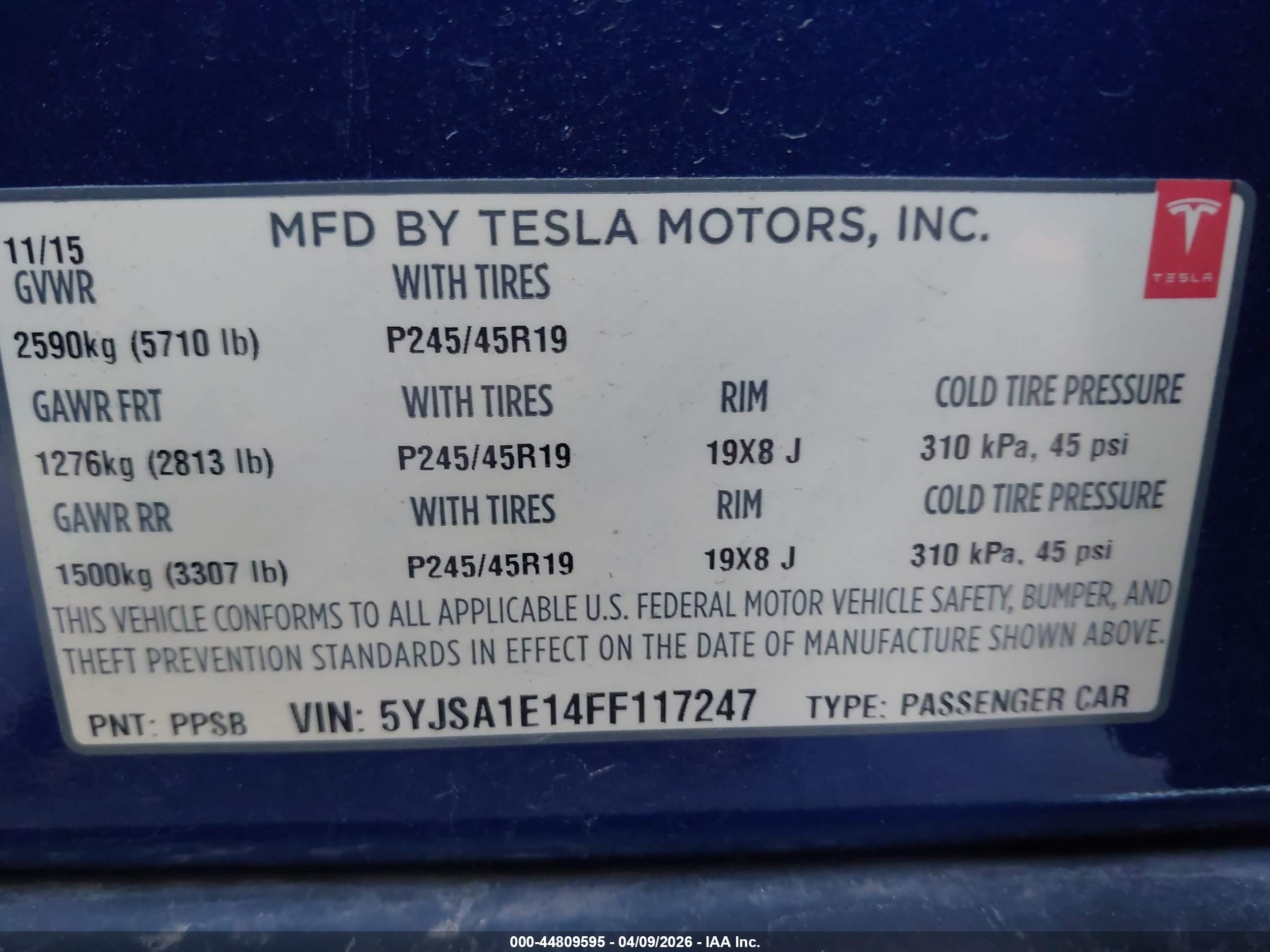 TESLA MODEL image 9
