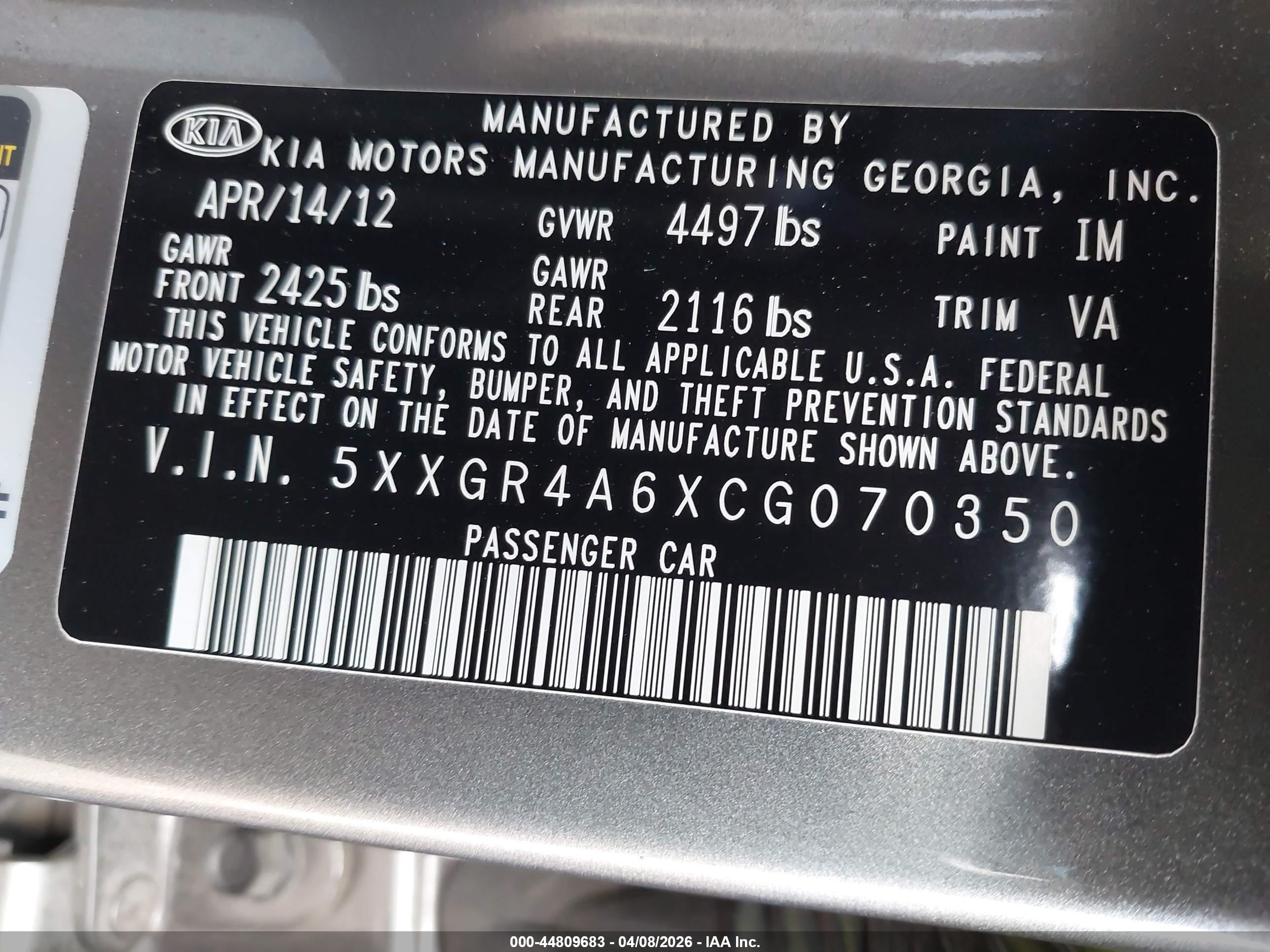 KIA OPTIMA image 9