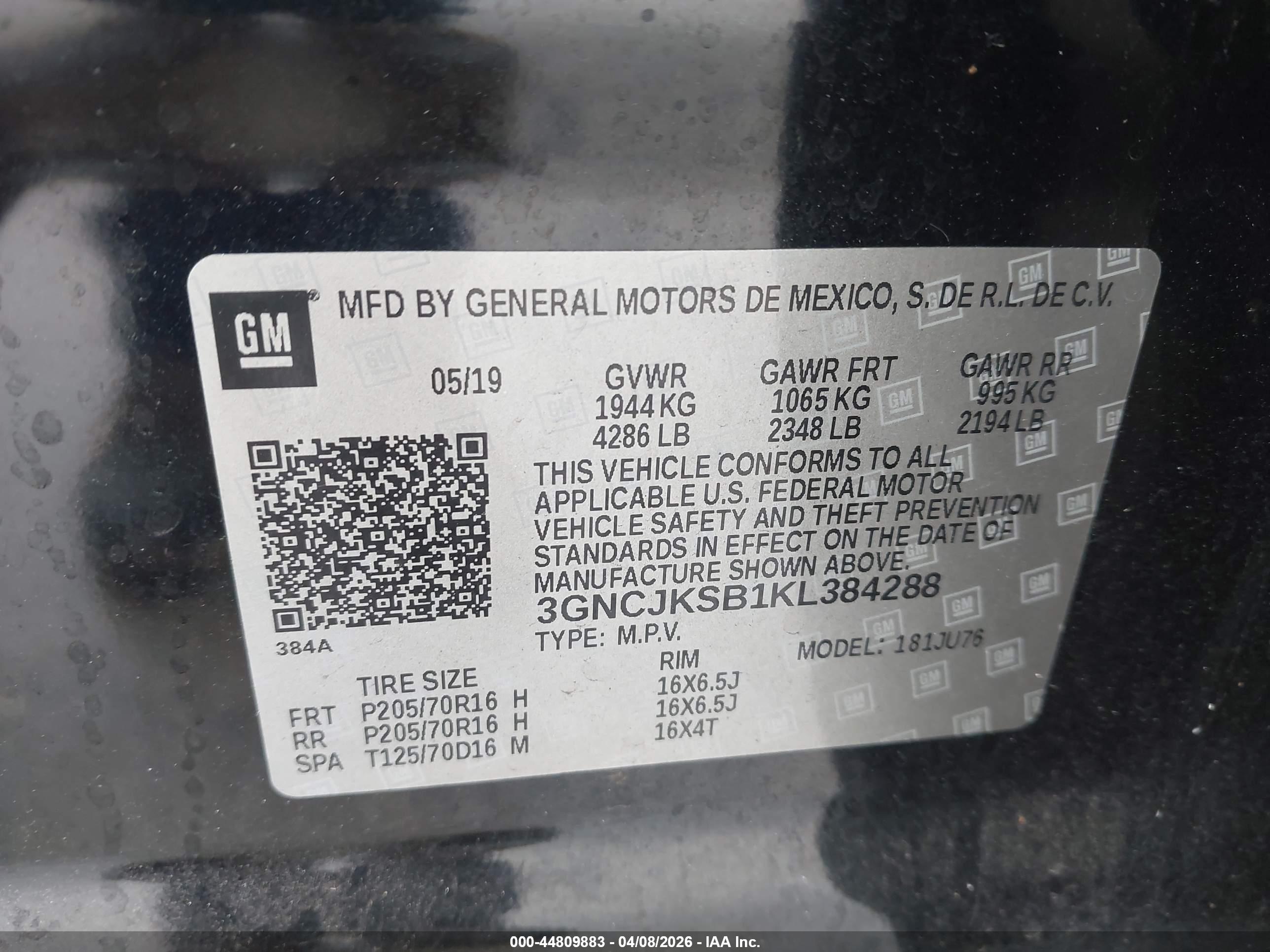CHEVROLET TRAX image 9