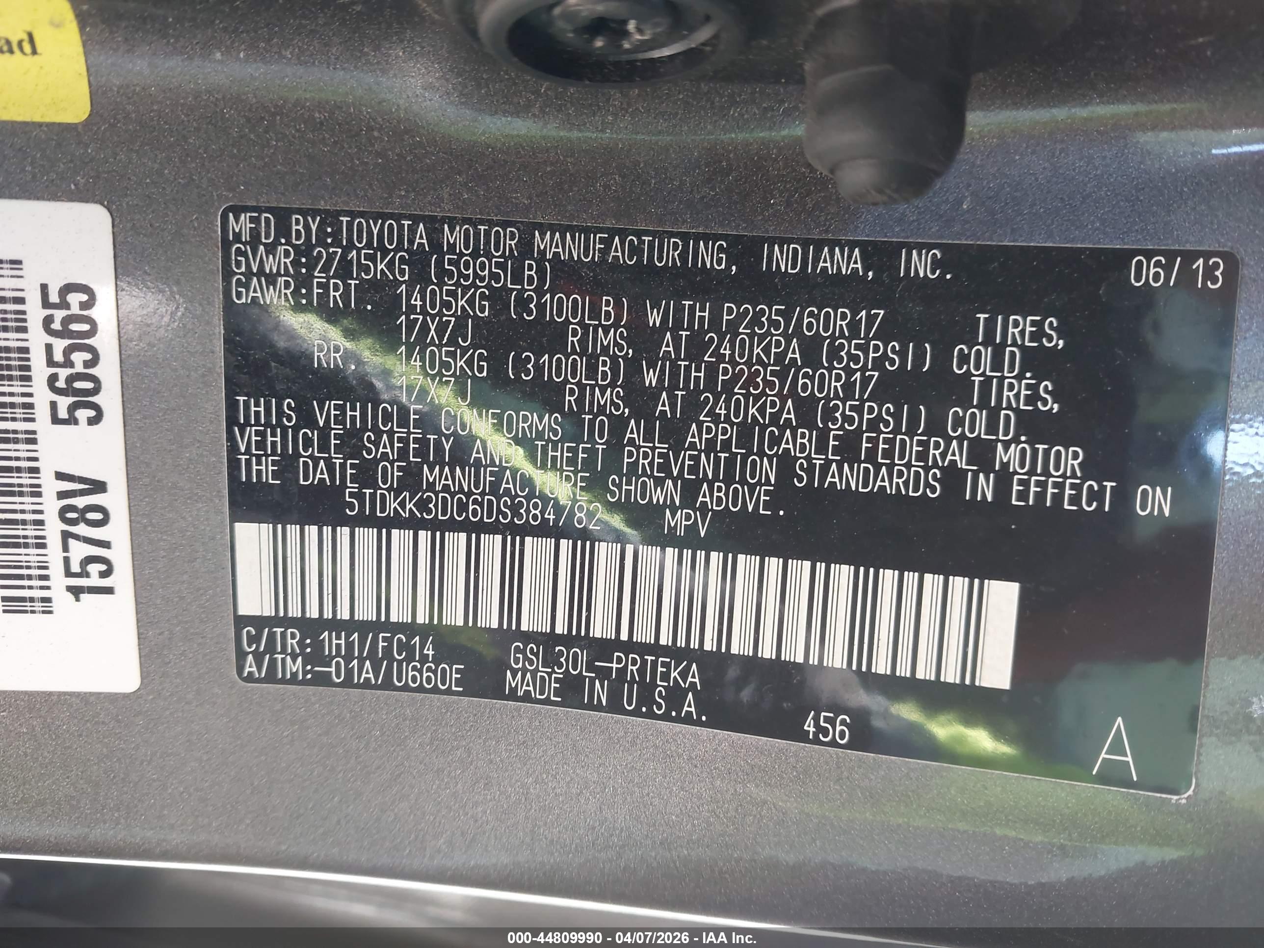 TOYOTA SIENNA image 9