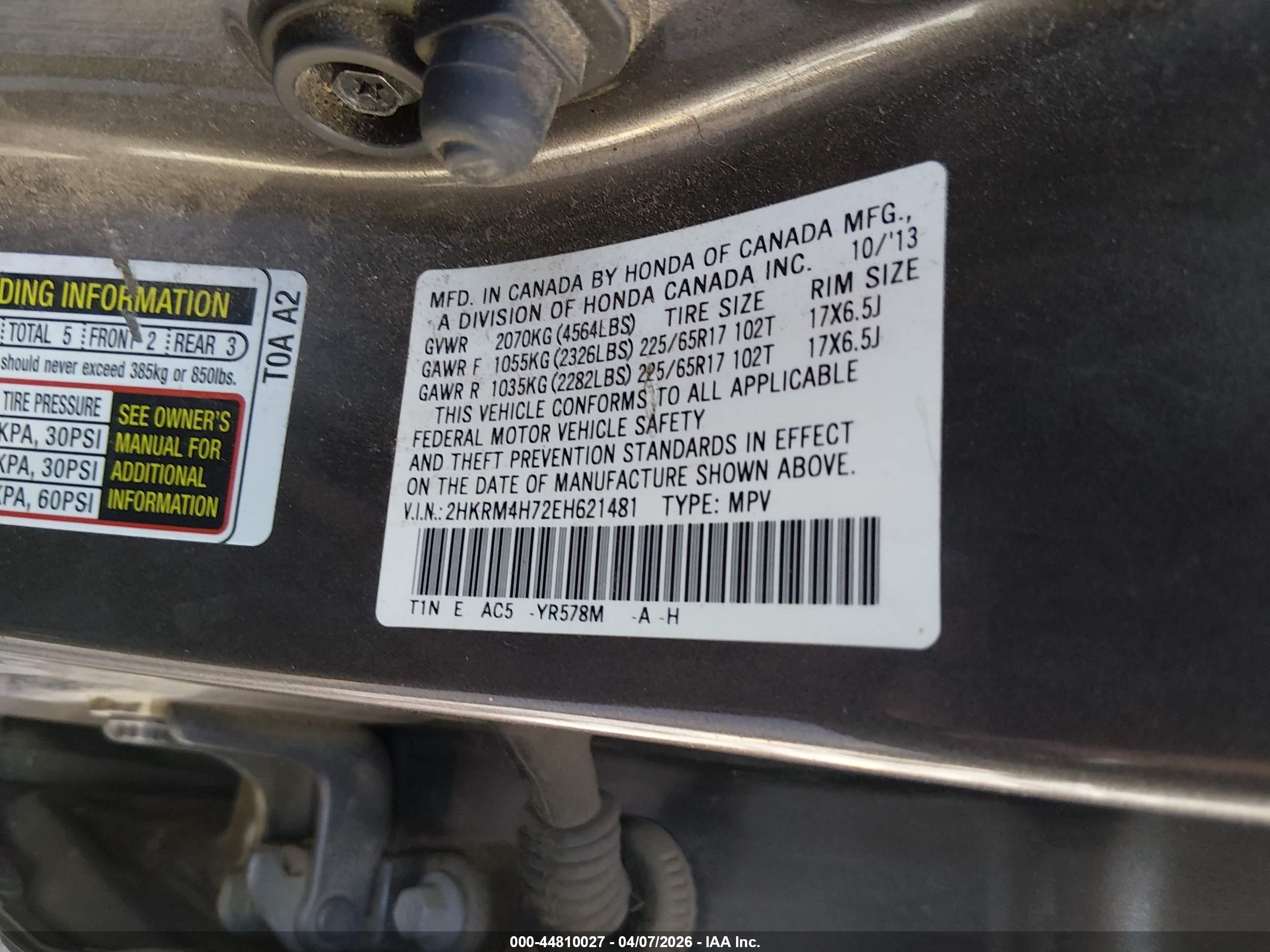 HONDA CR-V image 9