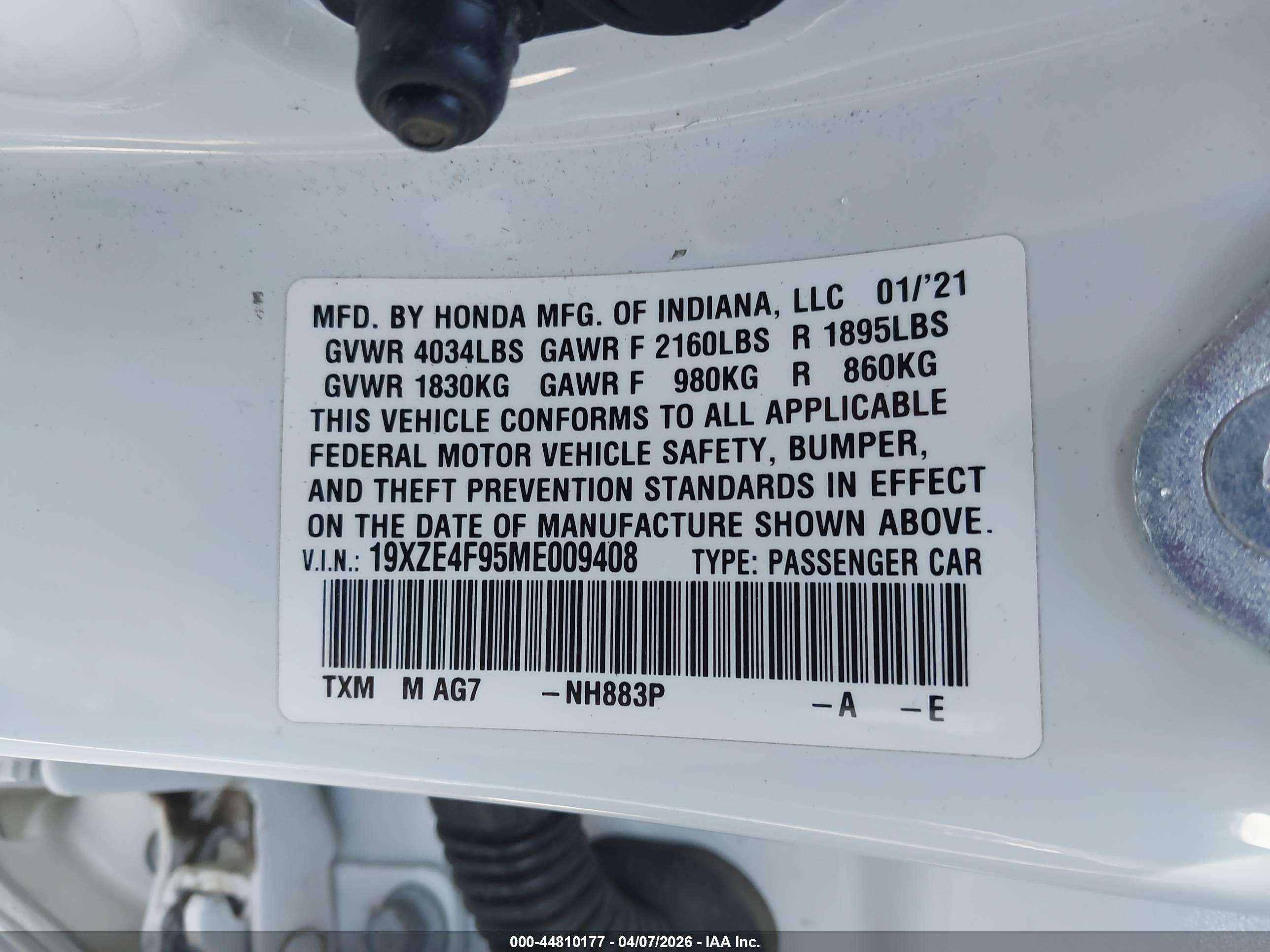 HONDA INSIGHT image 9