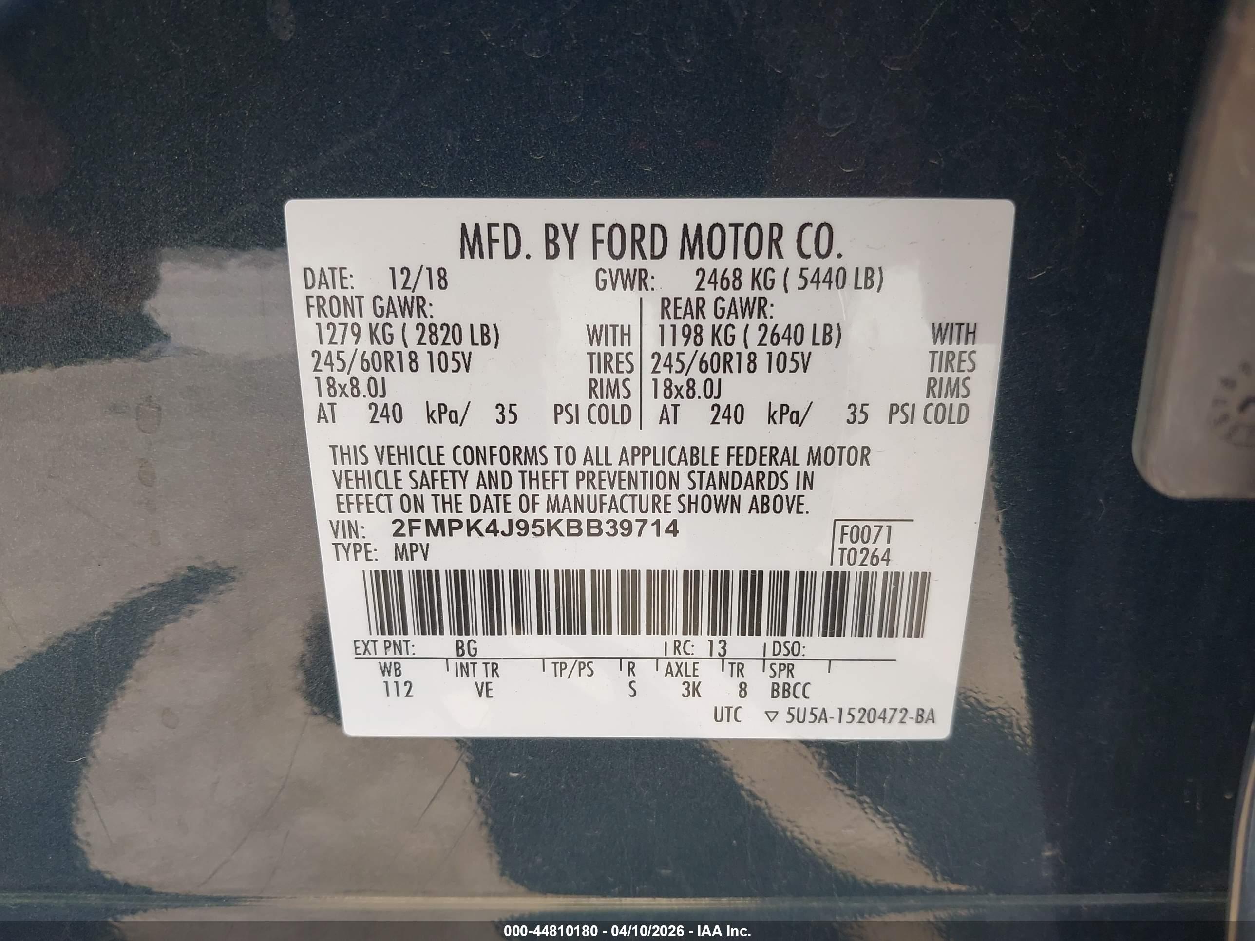 FORD EDGE image 9