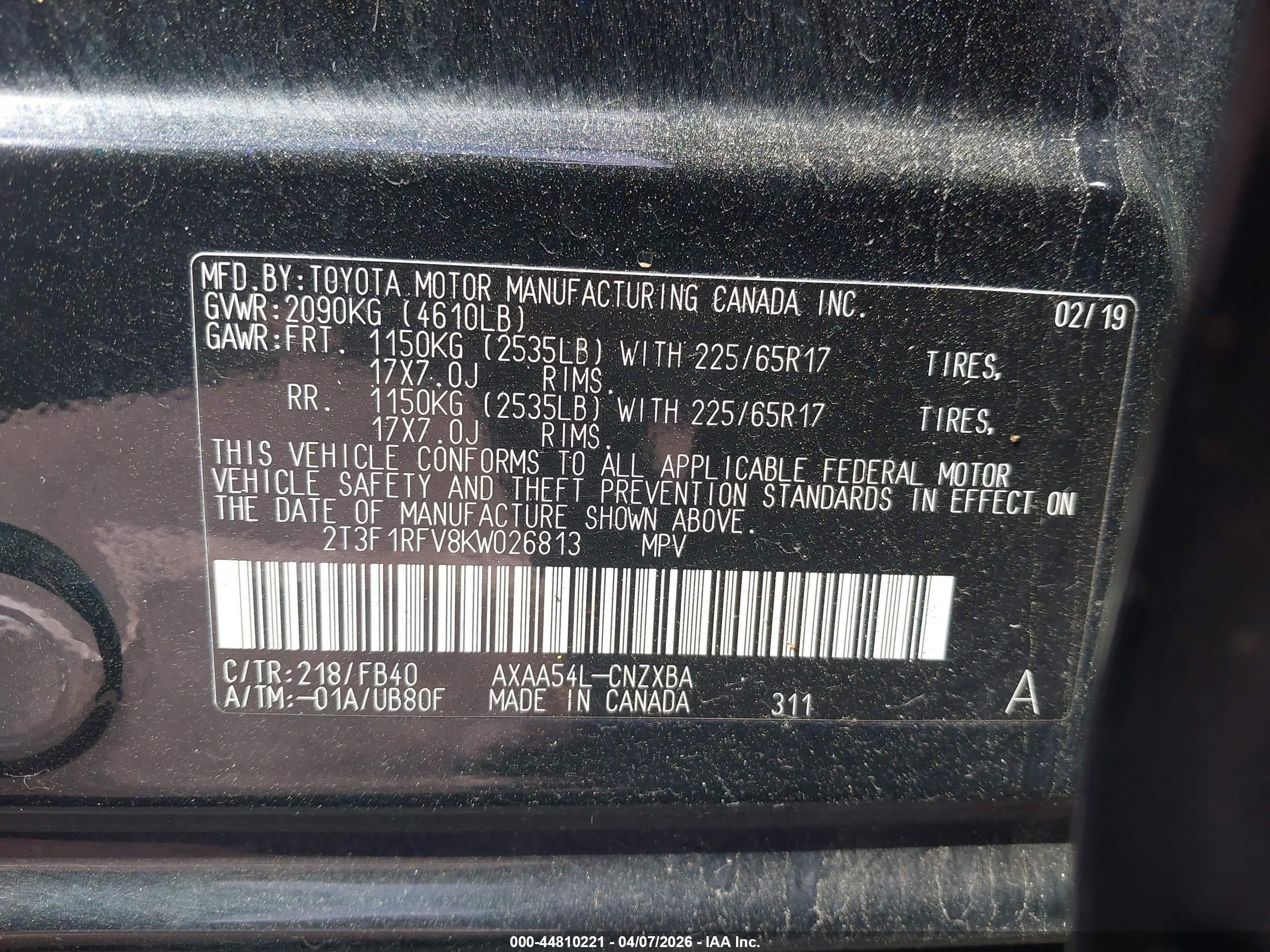 TOYOTA RAV4 image 9