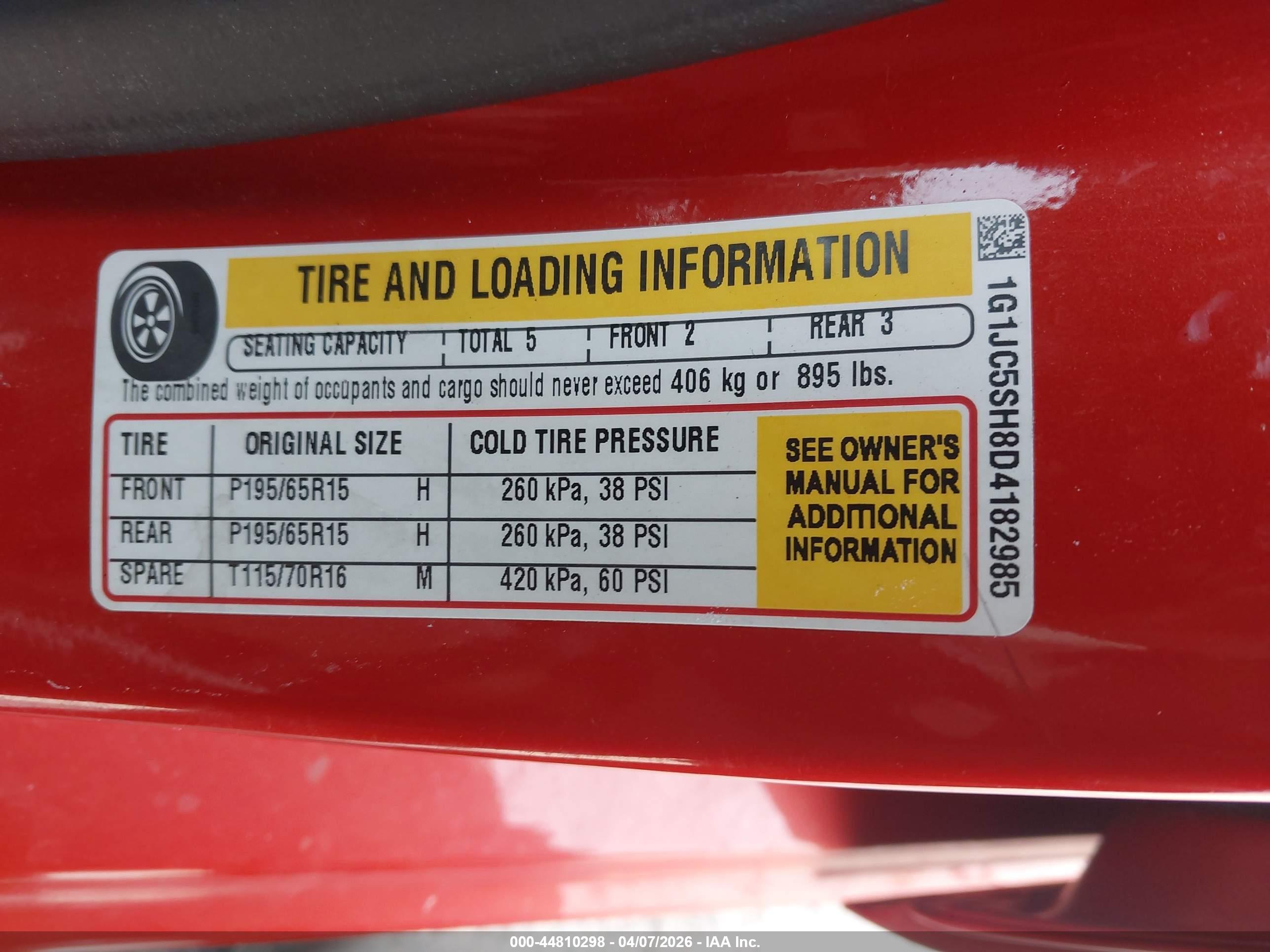 CHEVROLET SONIC image 9
