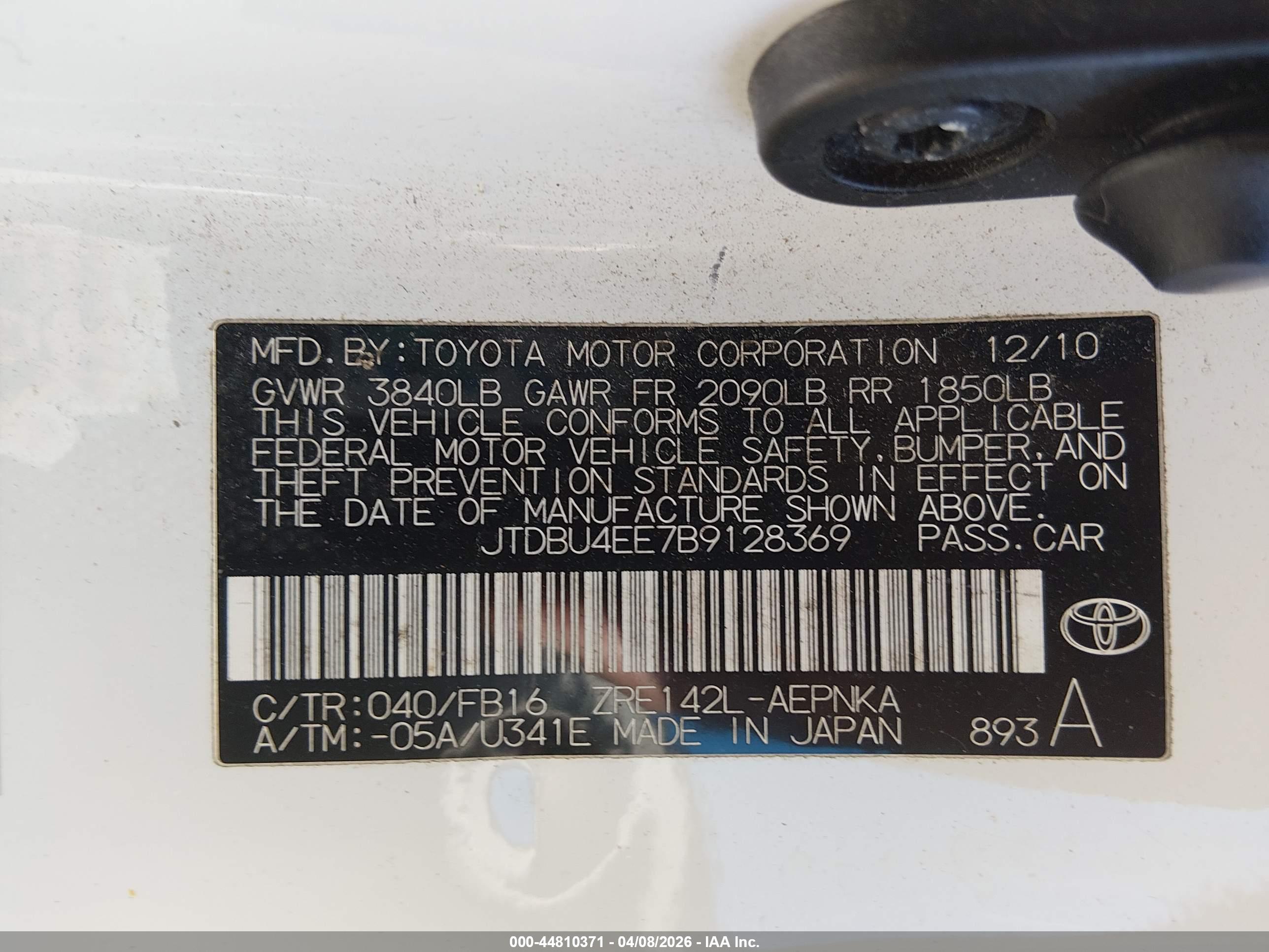 TOYOTA COROLLA image 9