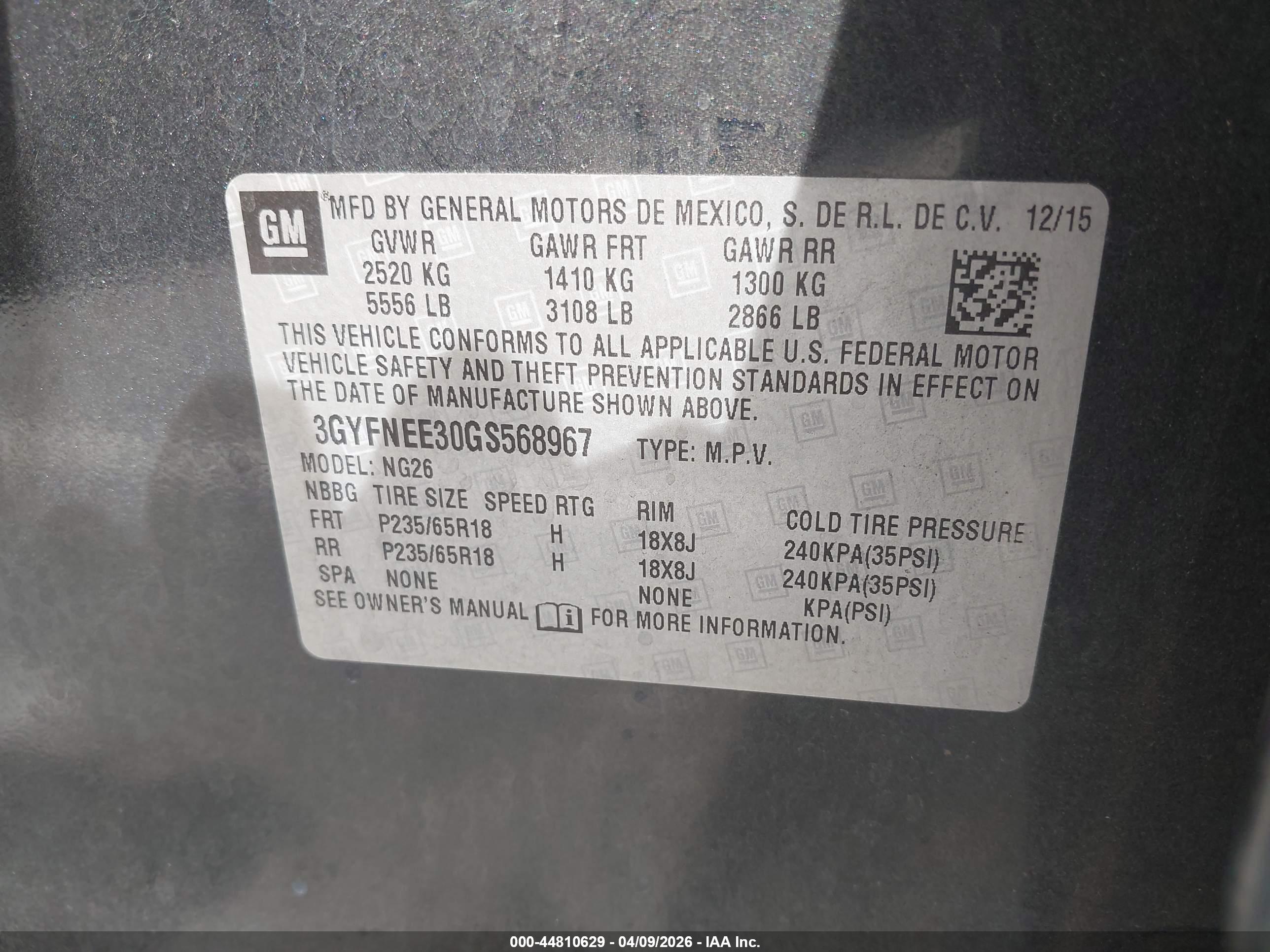 CADILLAC SRX image 9