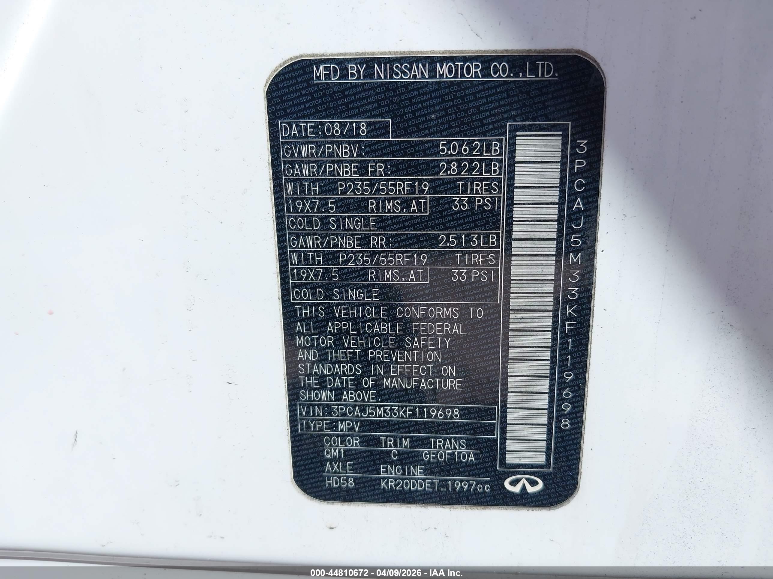 INFINITI QX50 image 9