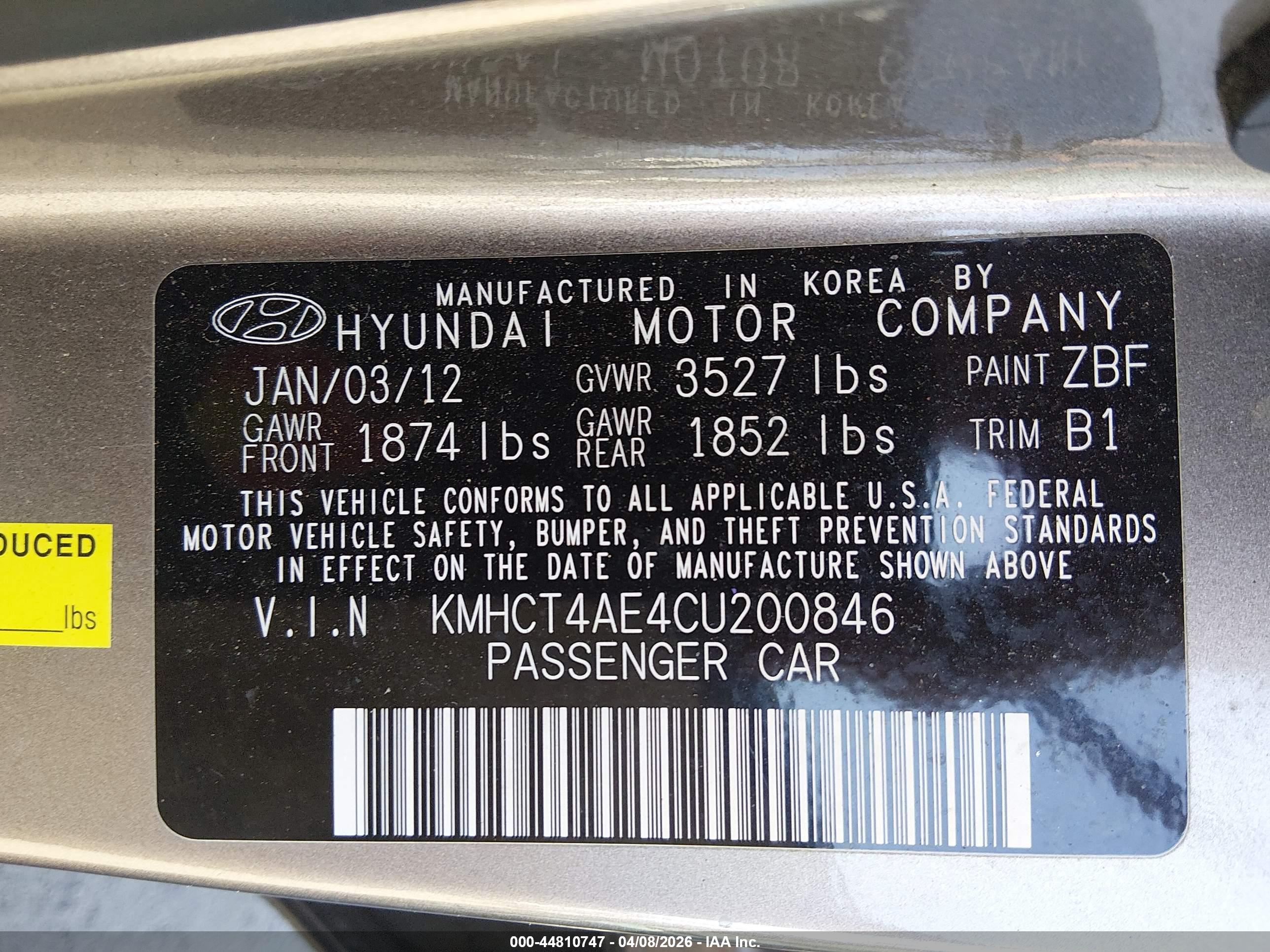 HYUNDAI ACCENT image 9