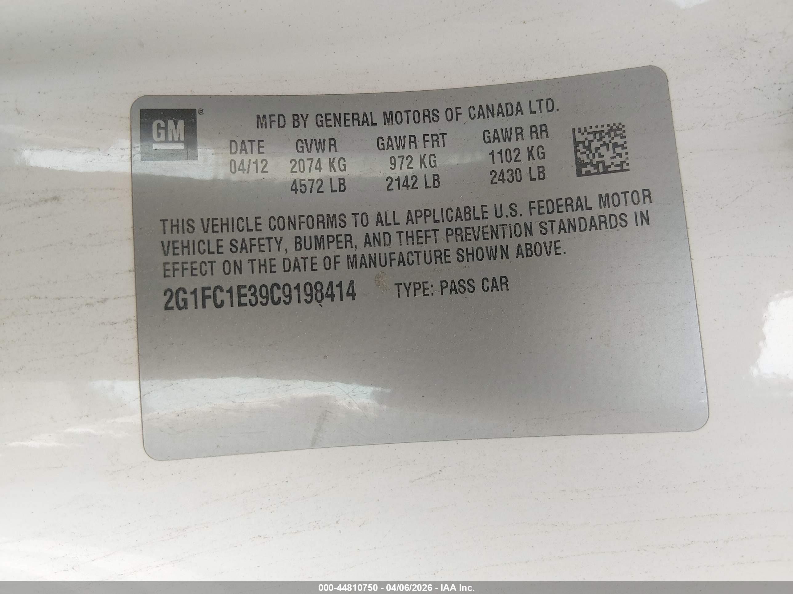 CHEVROLET CAMARO image 9