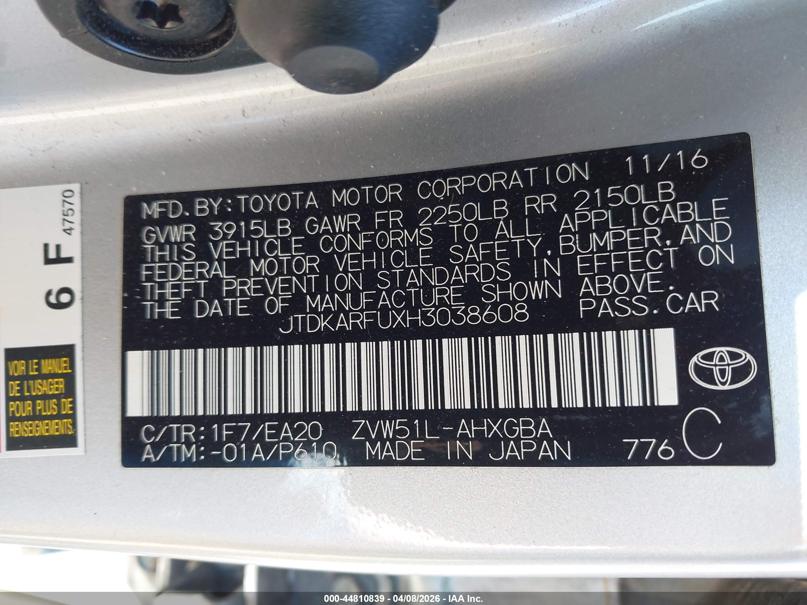 TOYOTA PRIUS image 9