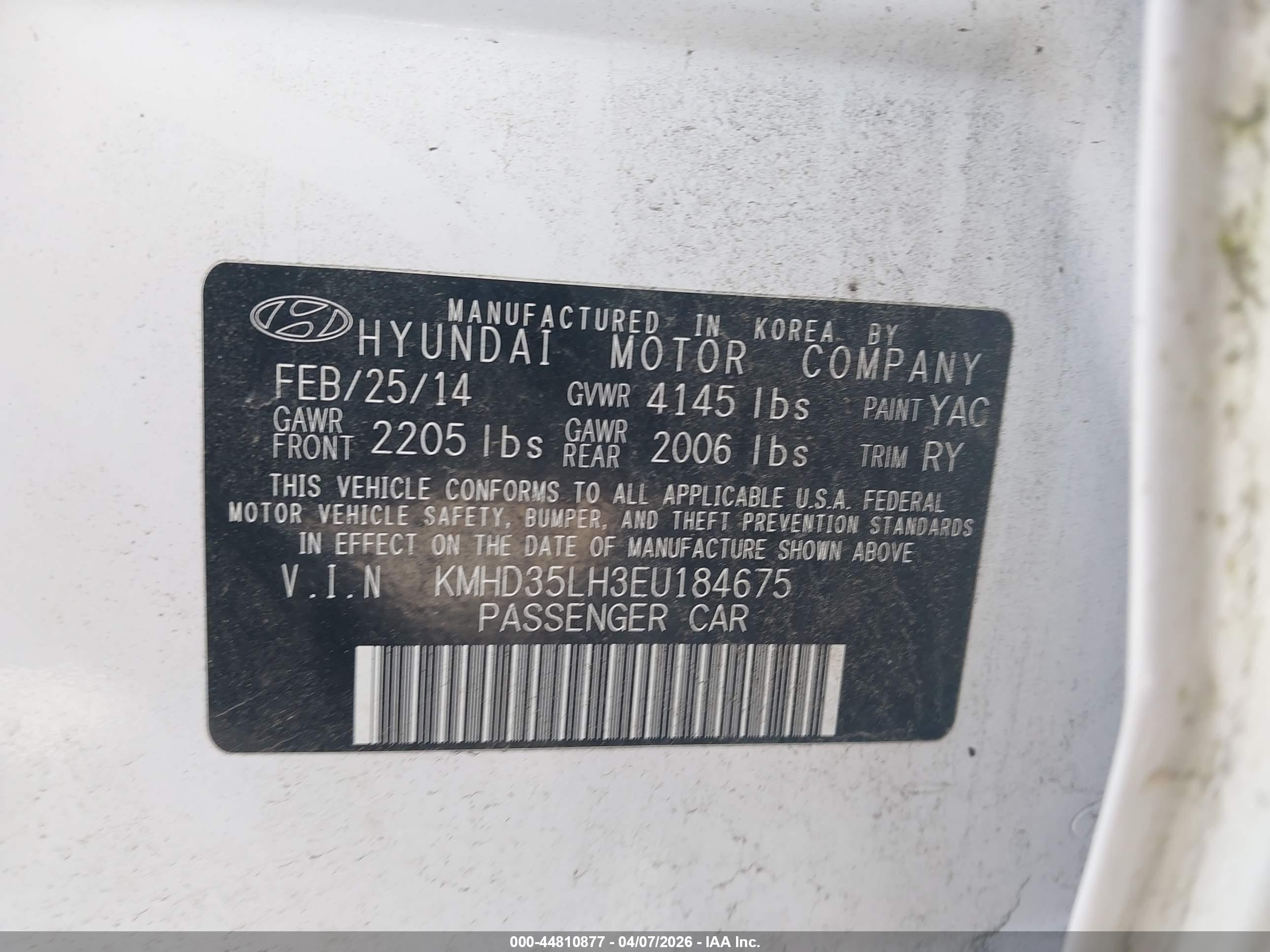 HYUNDAI ELANTRA image 9