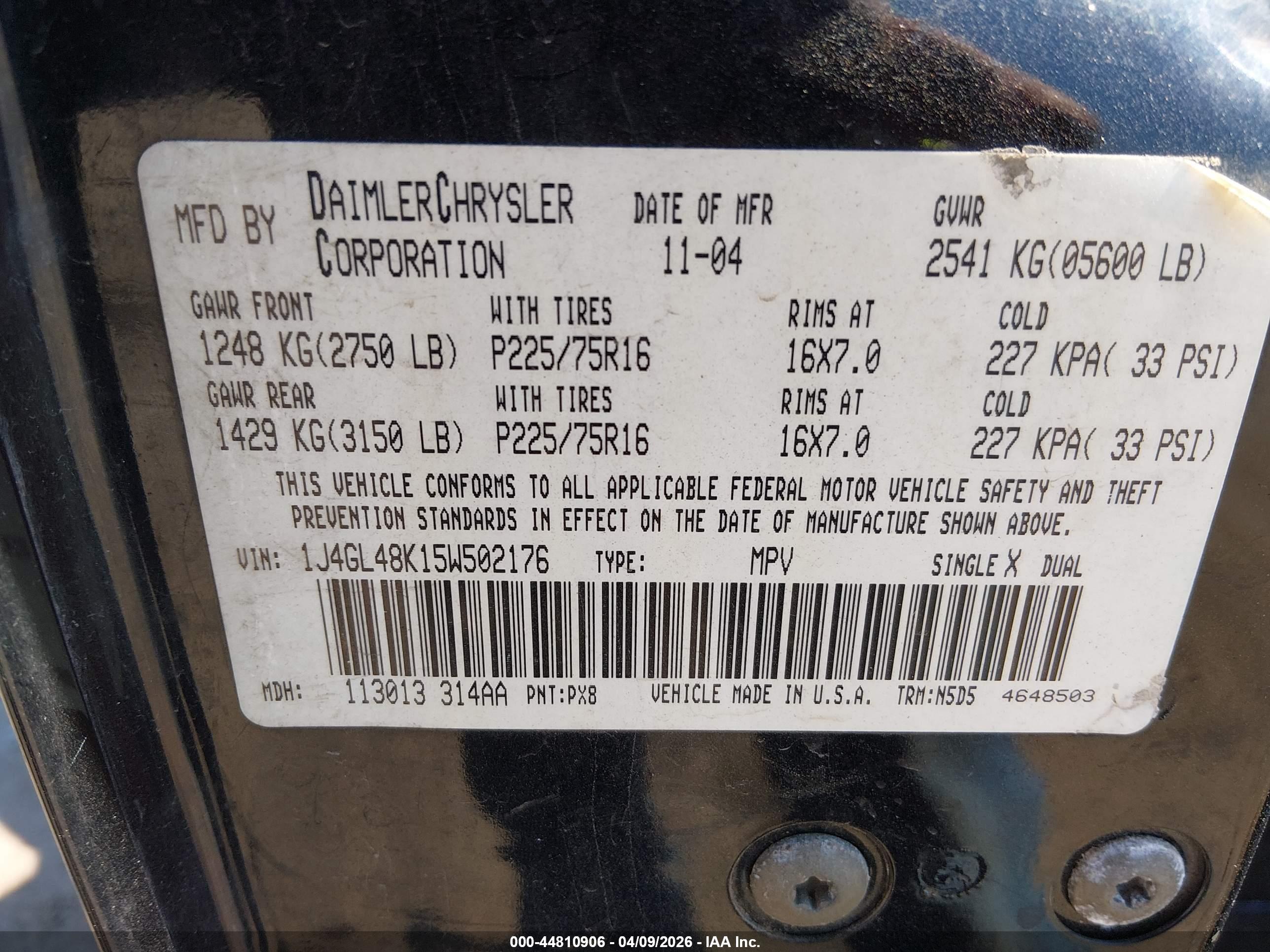 JEEP LIBERTY image 9