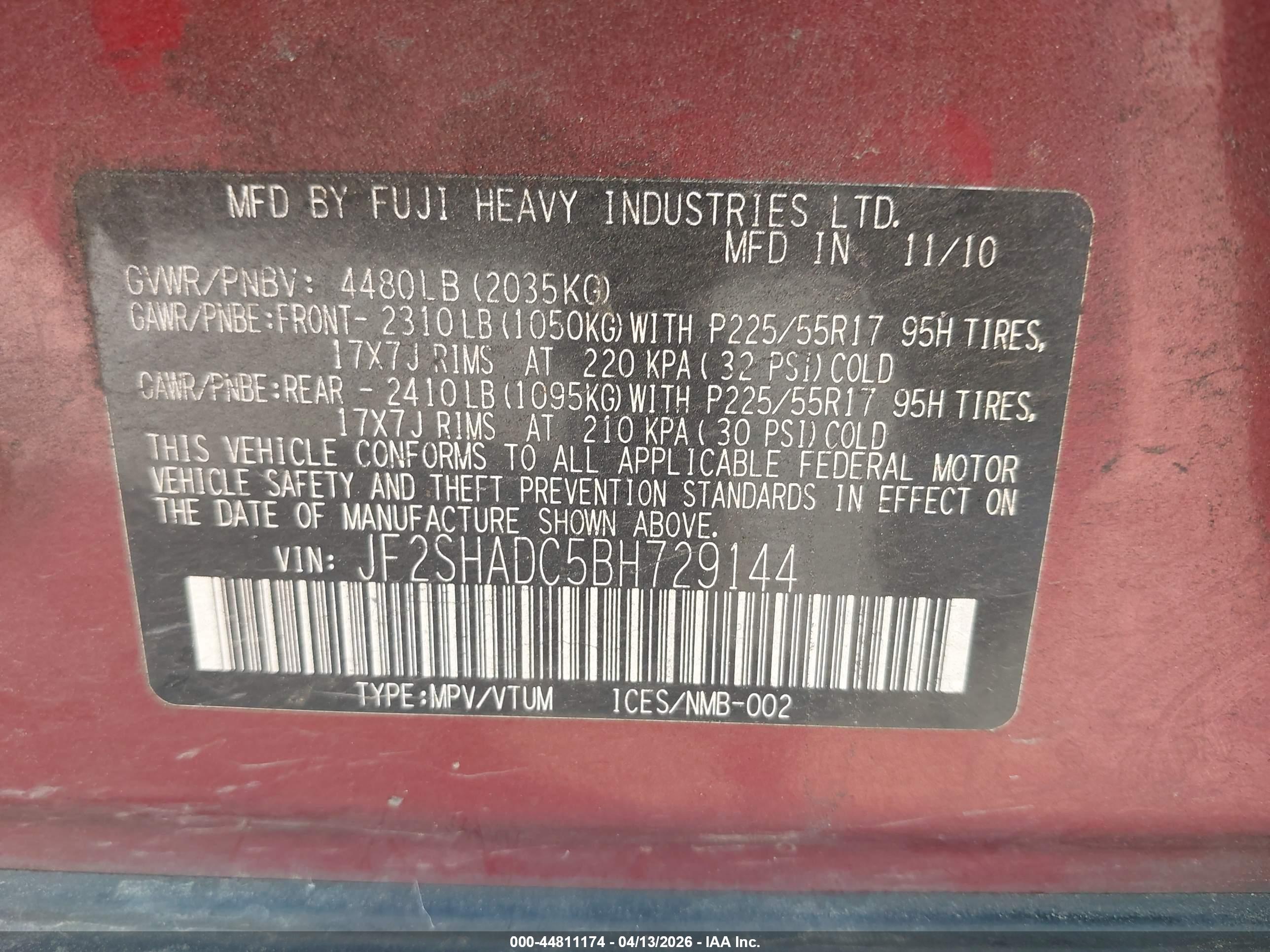 SUBARU FORESTER image 9