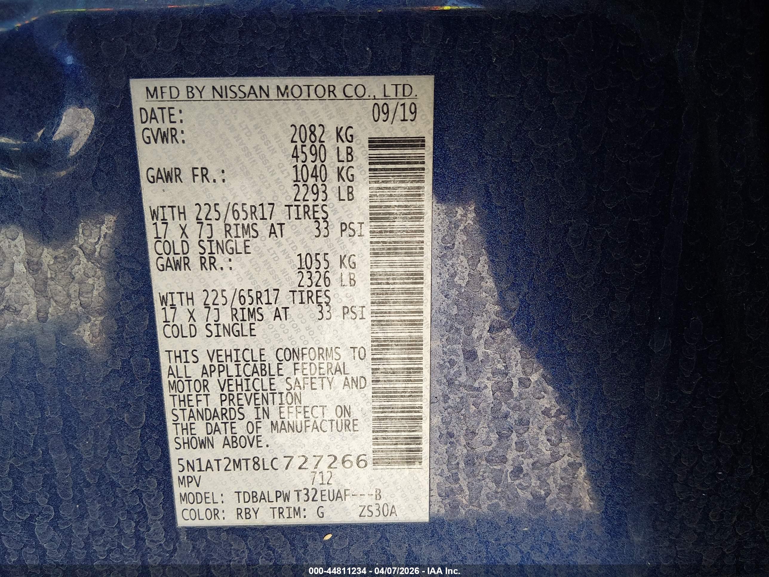 NISSAN ROGUE image 9