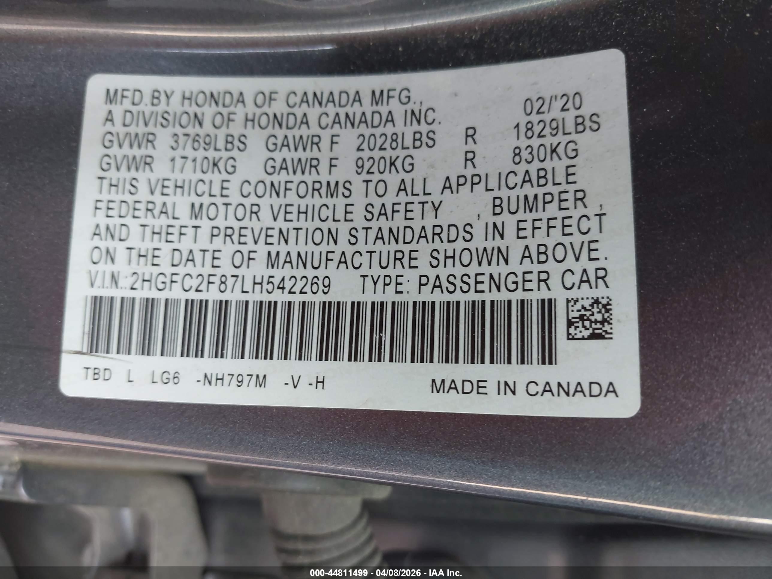 HONDA CIVIC image 9
