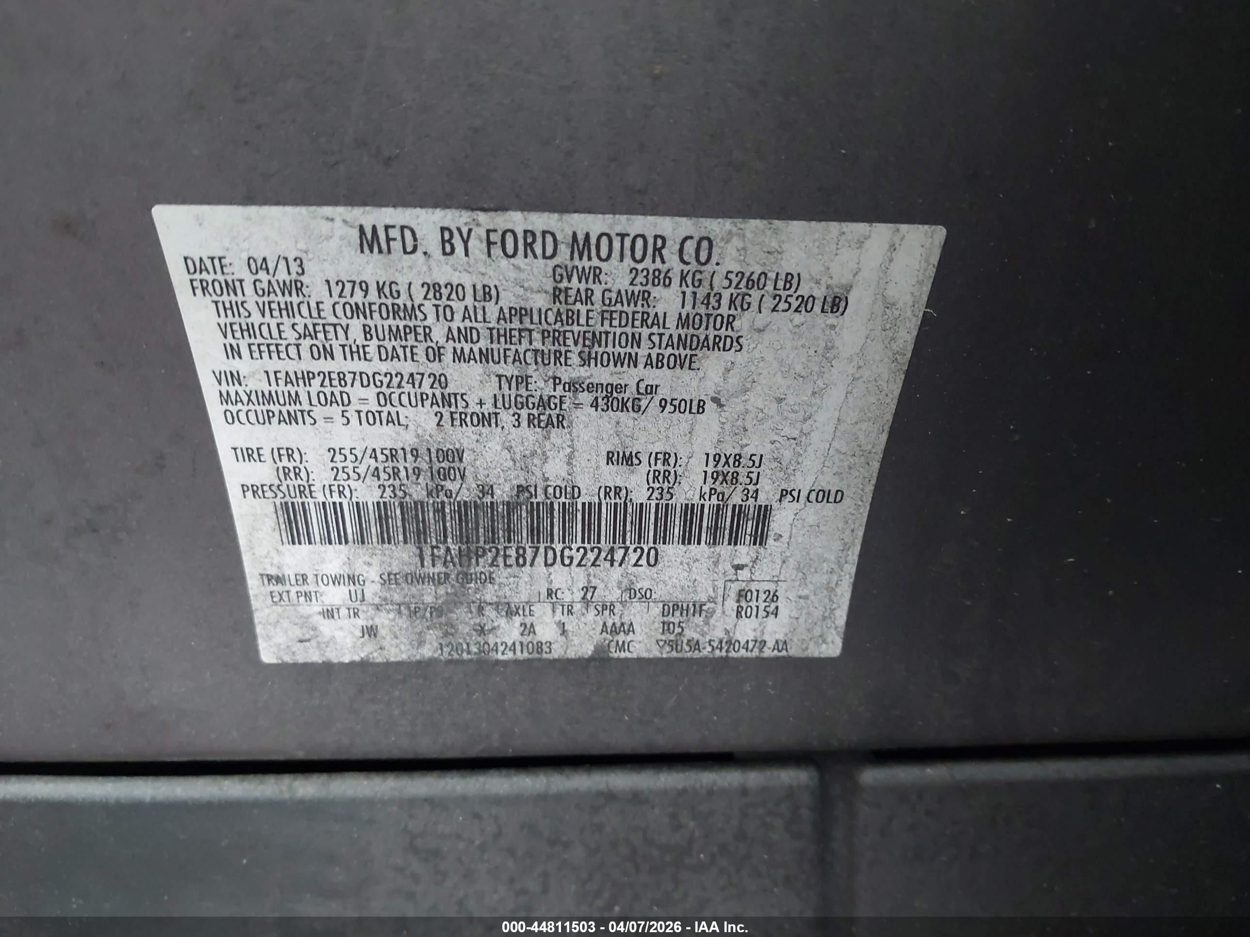 FORD TAURUS image 9