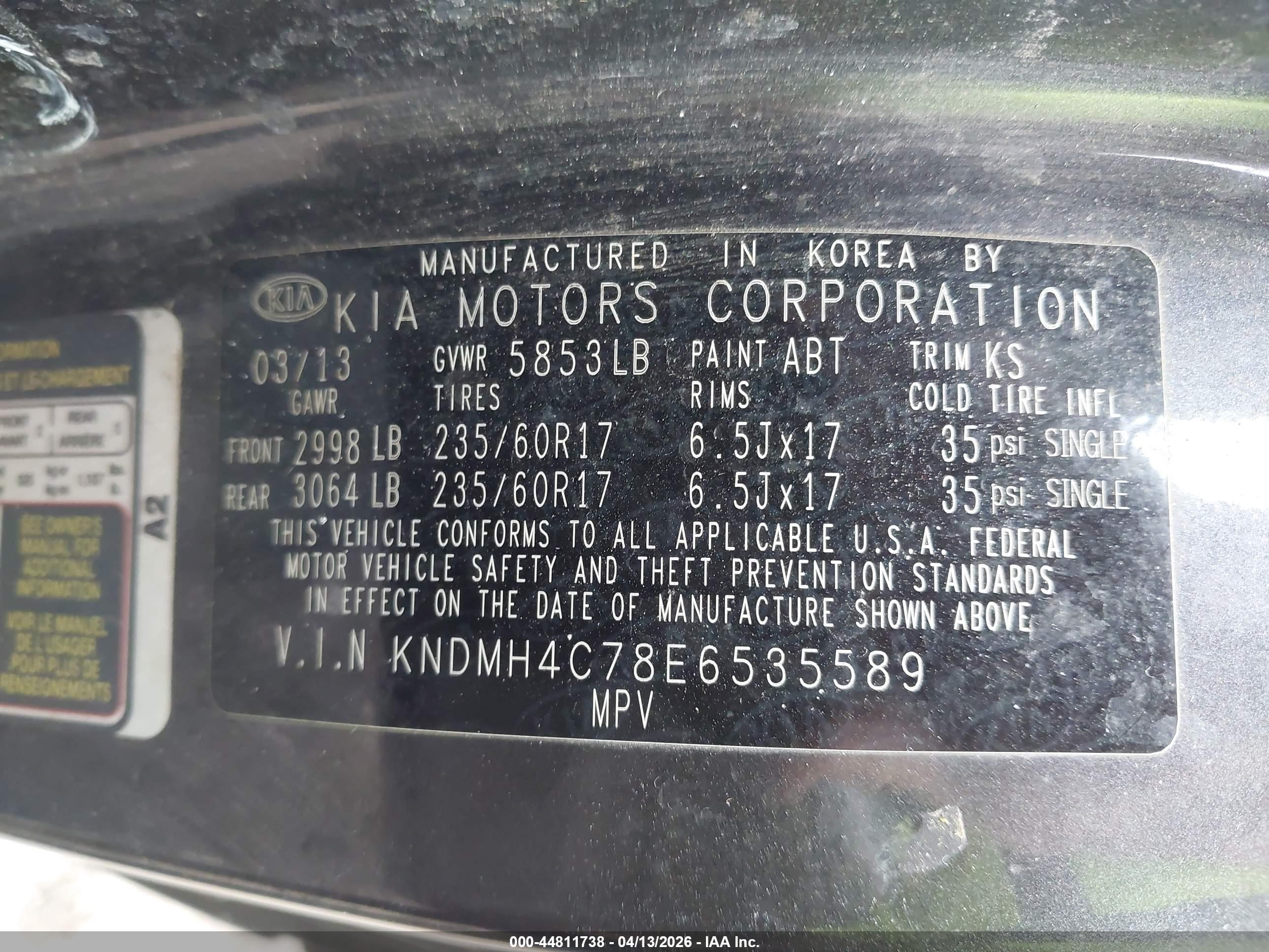 KIA SEDONA image 9