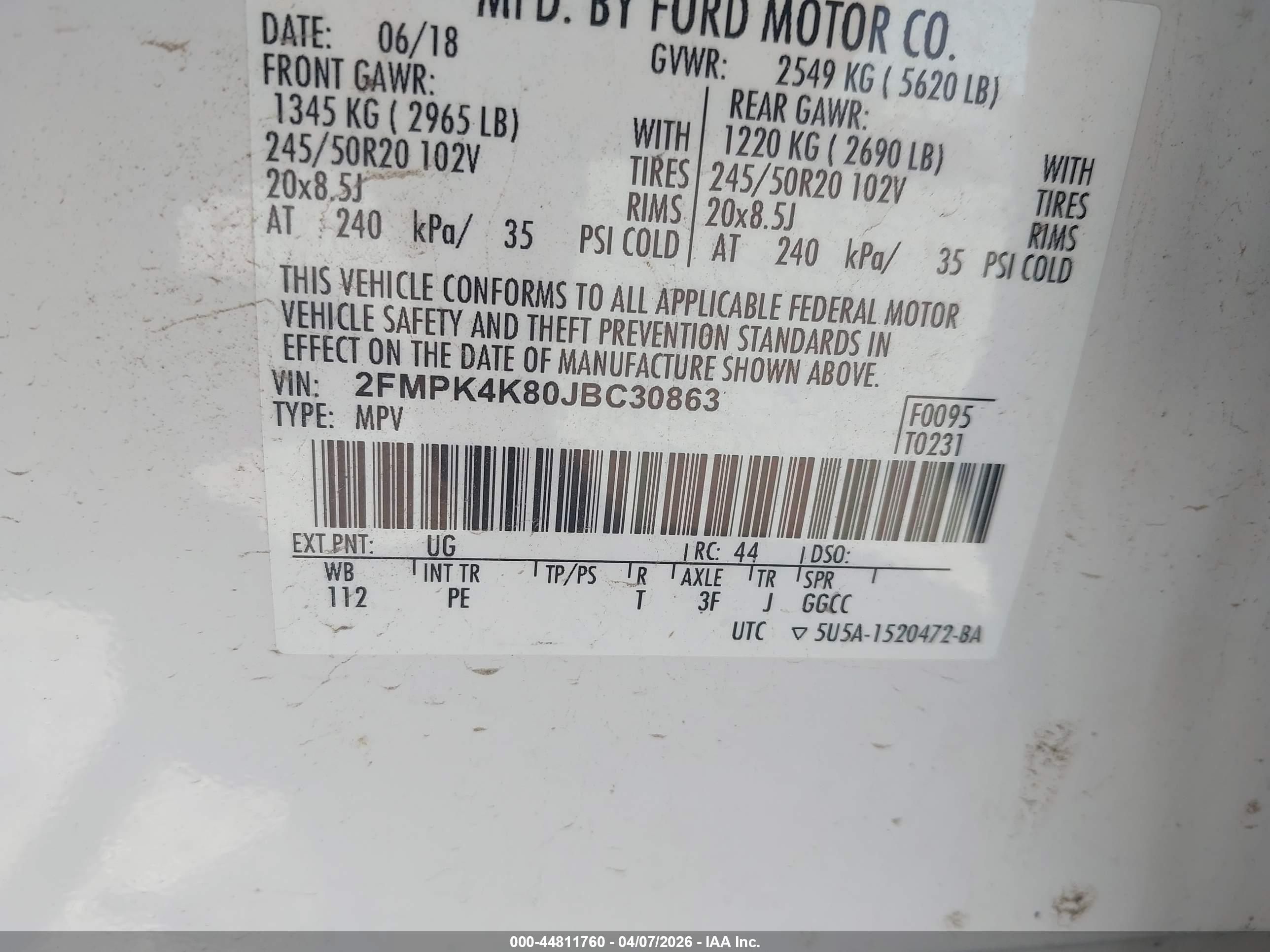 FORD EDGE image 9