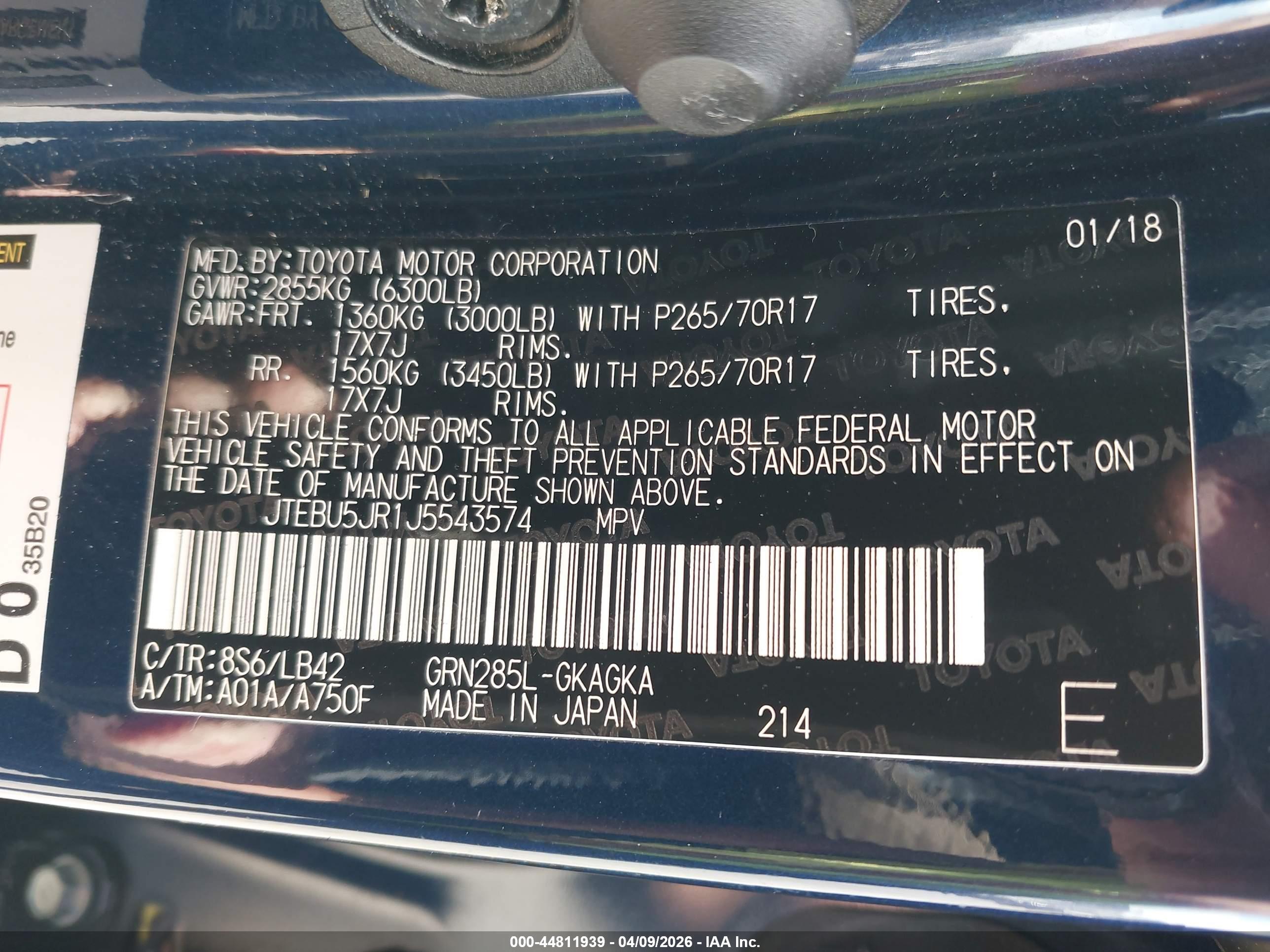TOYOTA 4RUNNER image 9