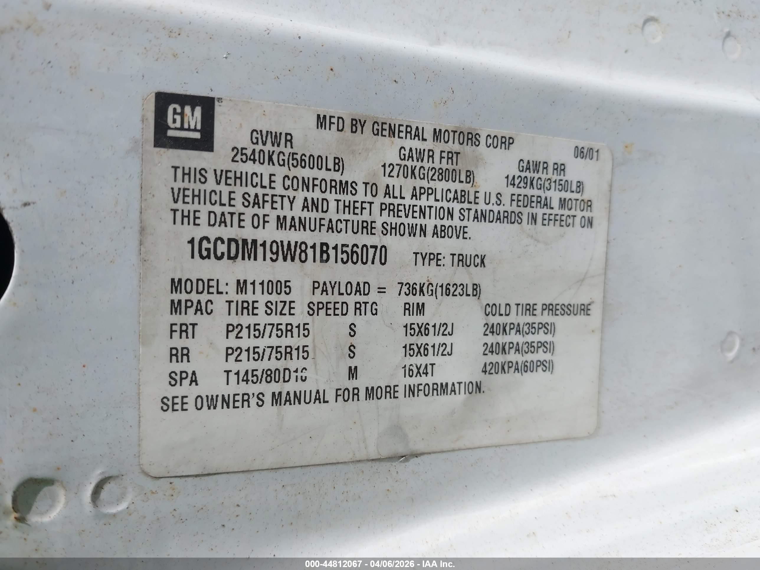 CHEVROLET ASTRO image 9