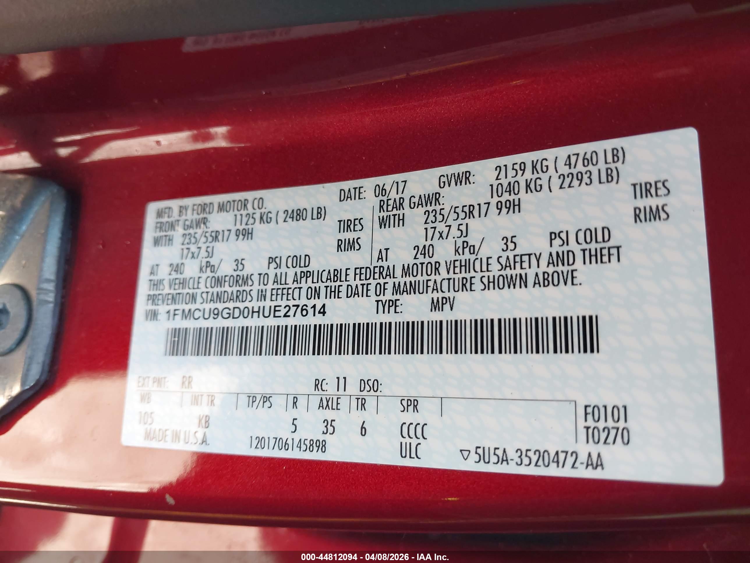 FORD ESCAPE image 9