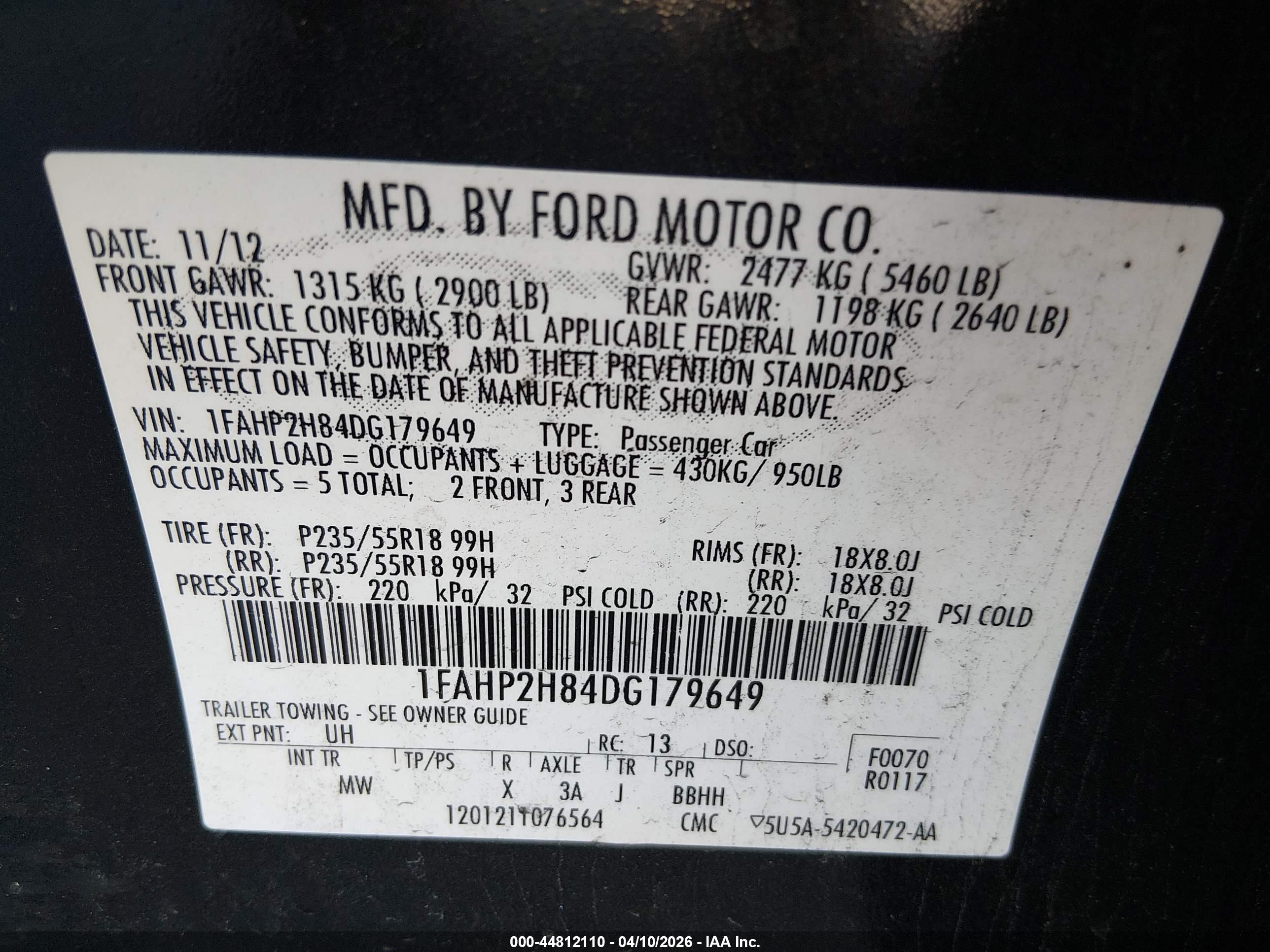 FORD TAURUS image 9