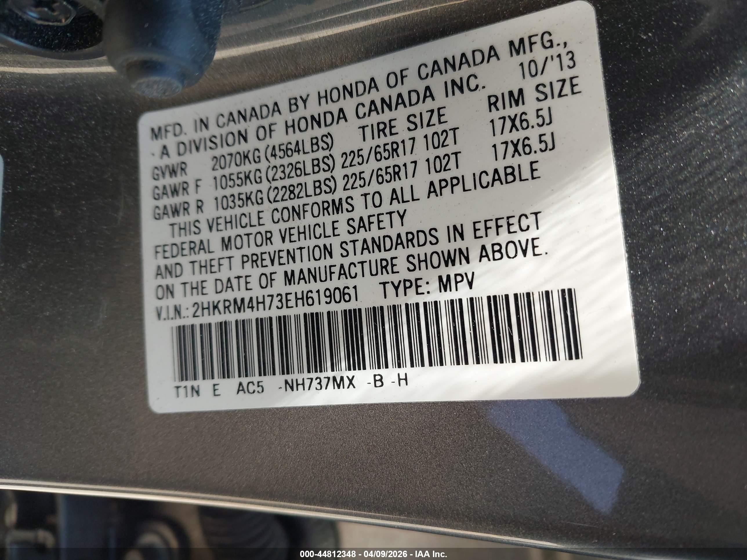 HONDA CR-V image 9