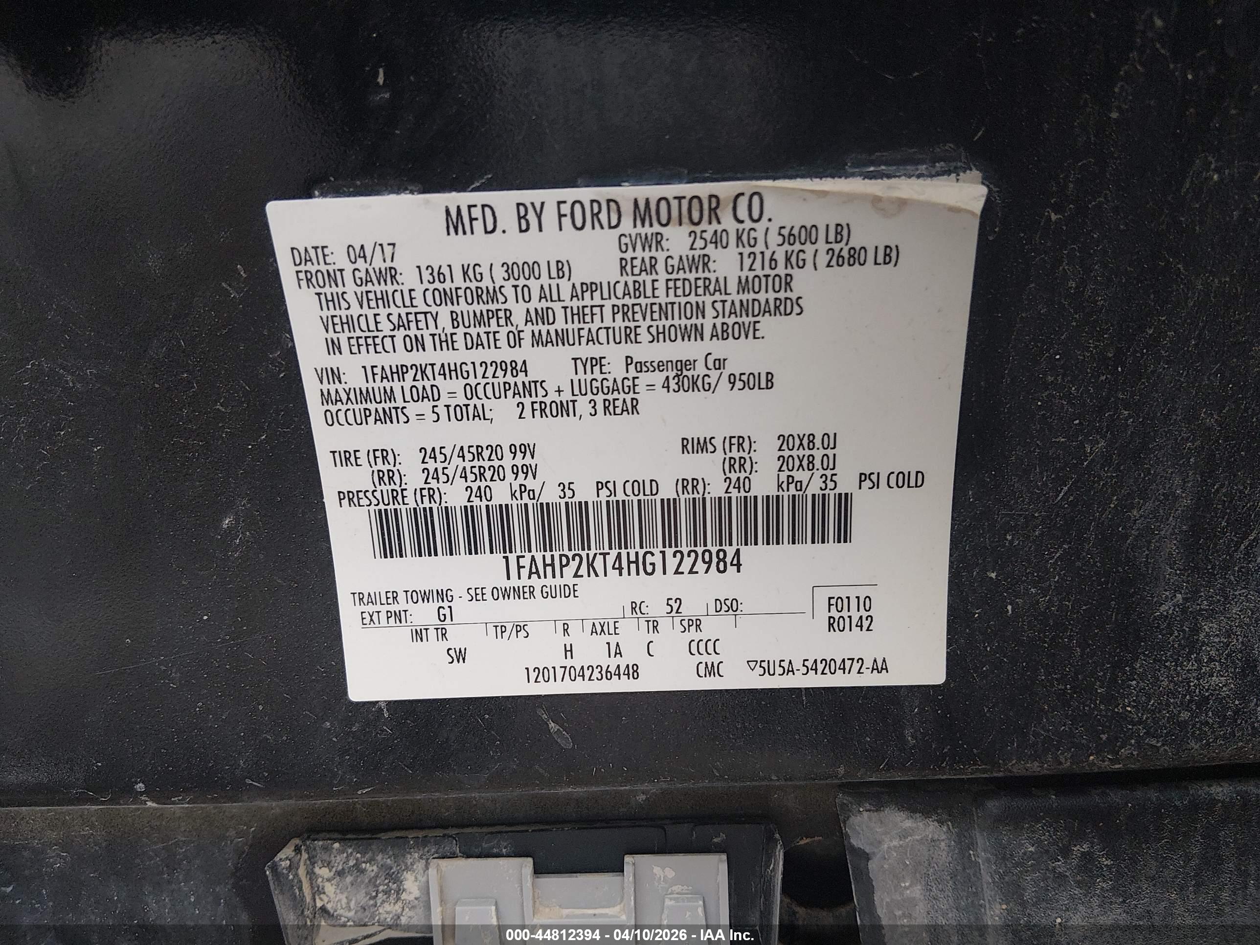 FORD TAURUS image 9