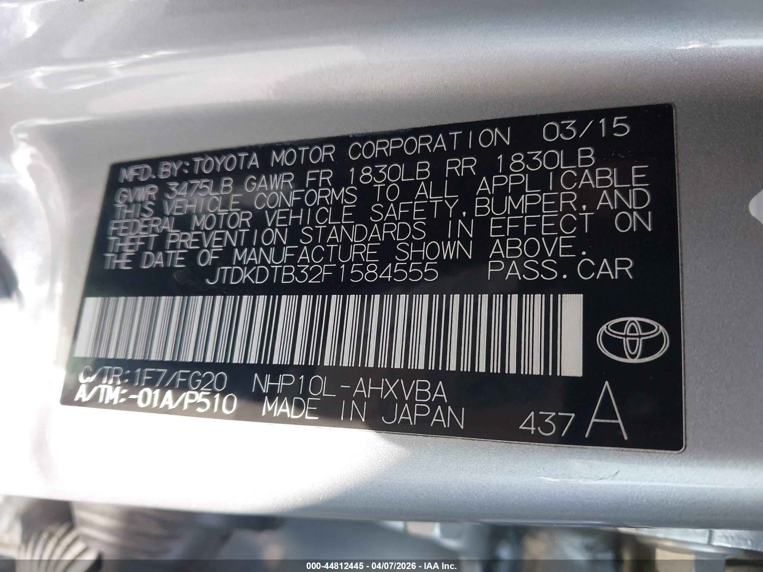 TOYOTA PRIUS image 9