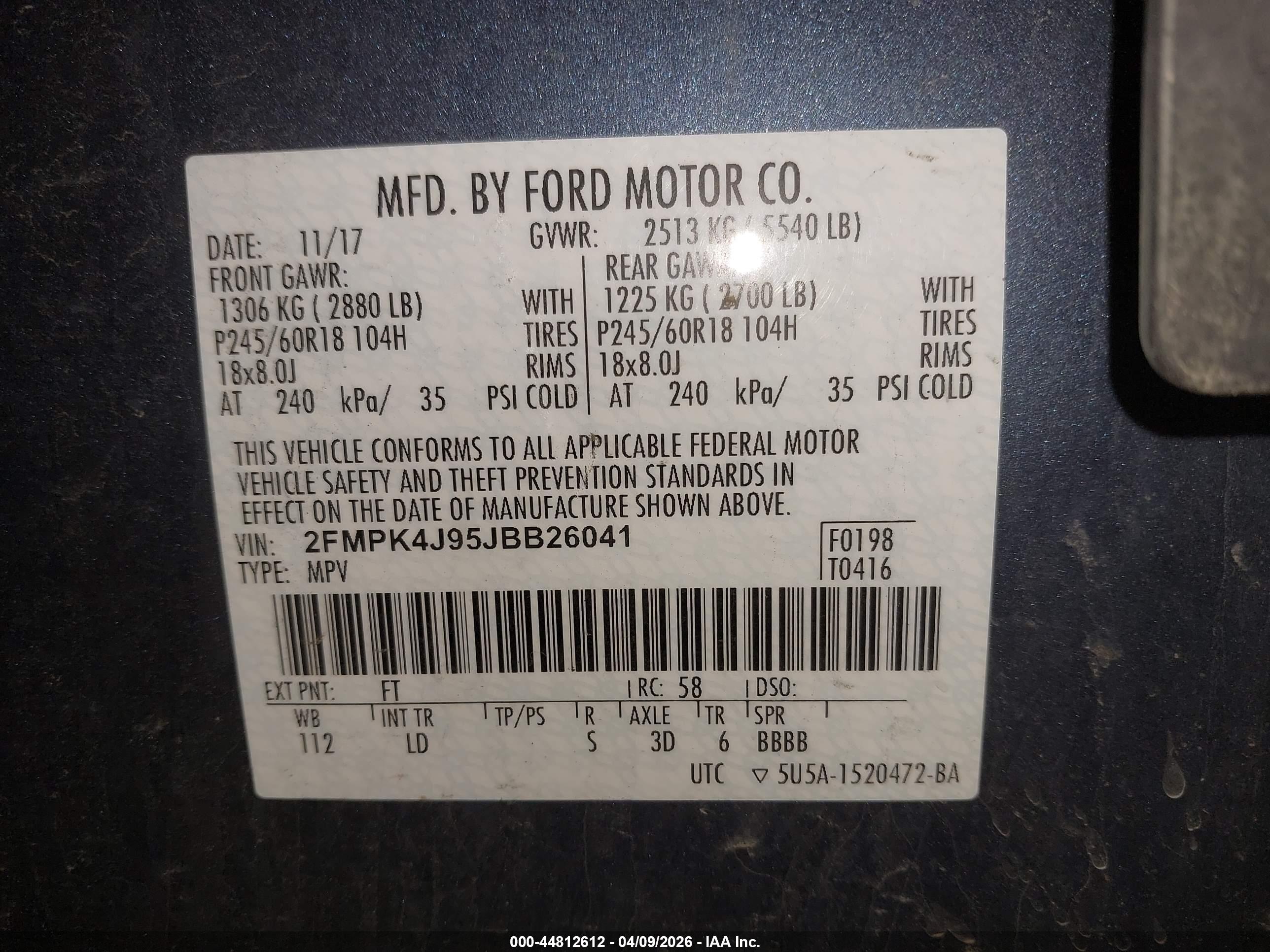 FORD EDGE image 9