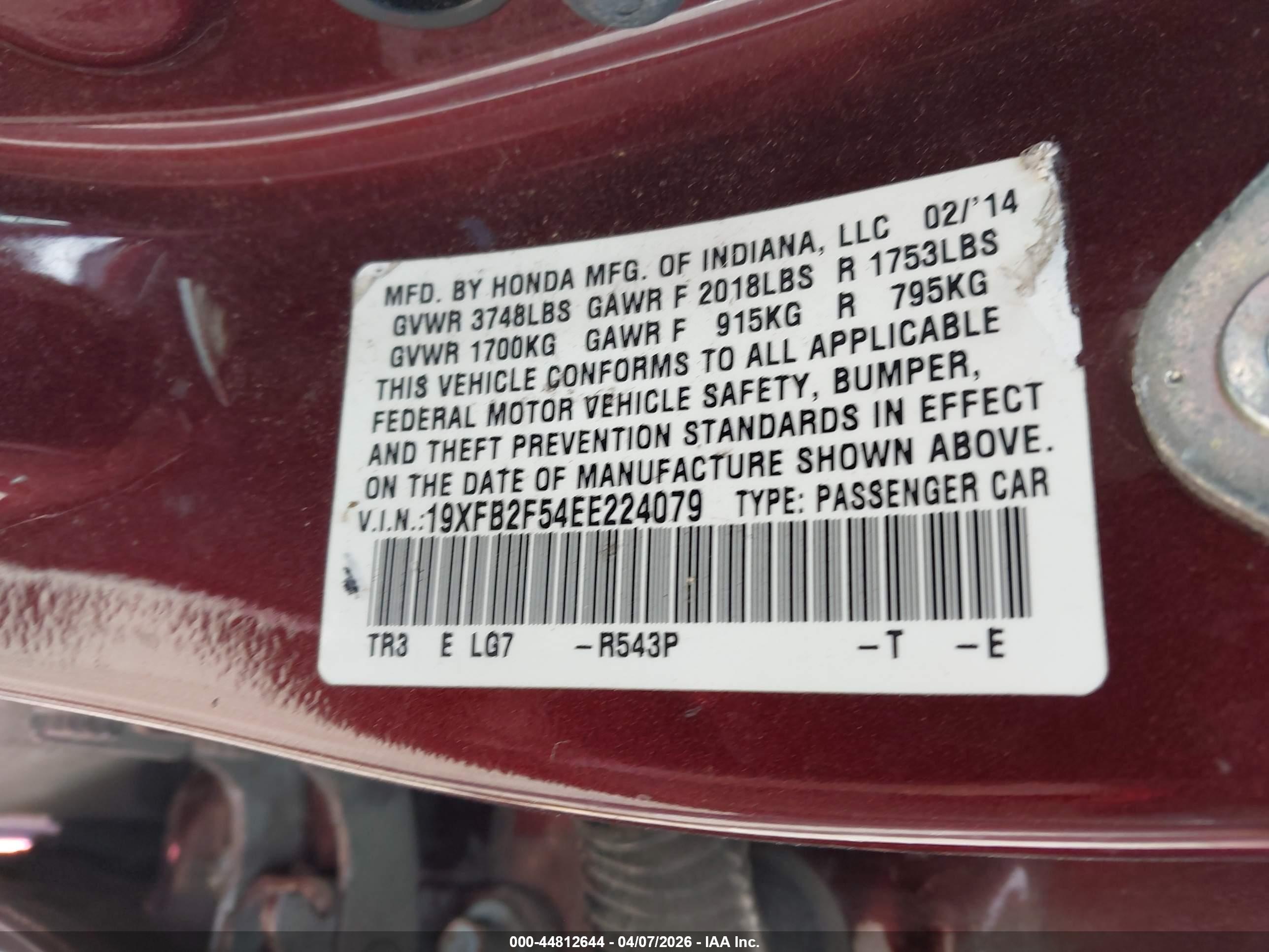 HONDA CIVIC image 9
