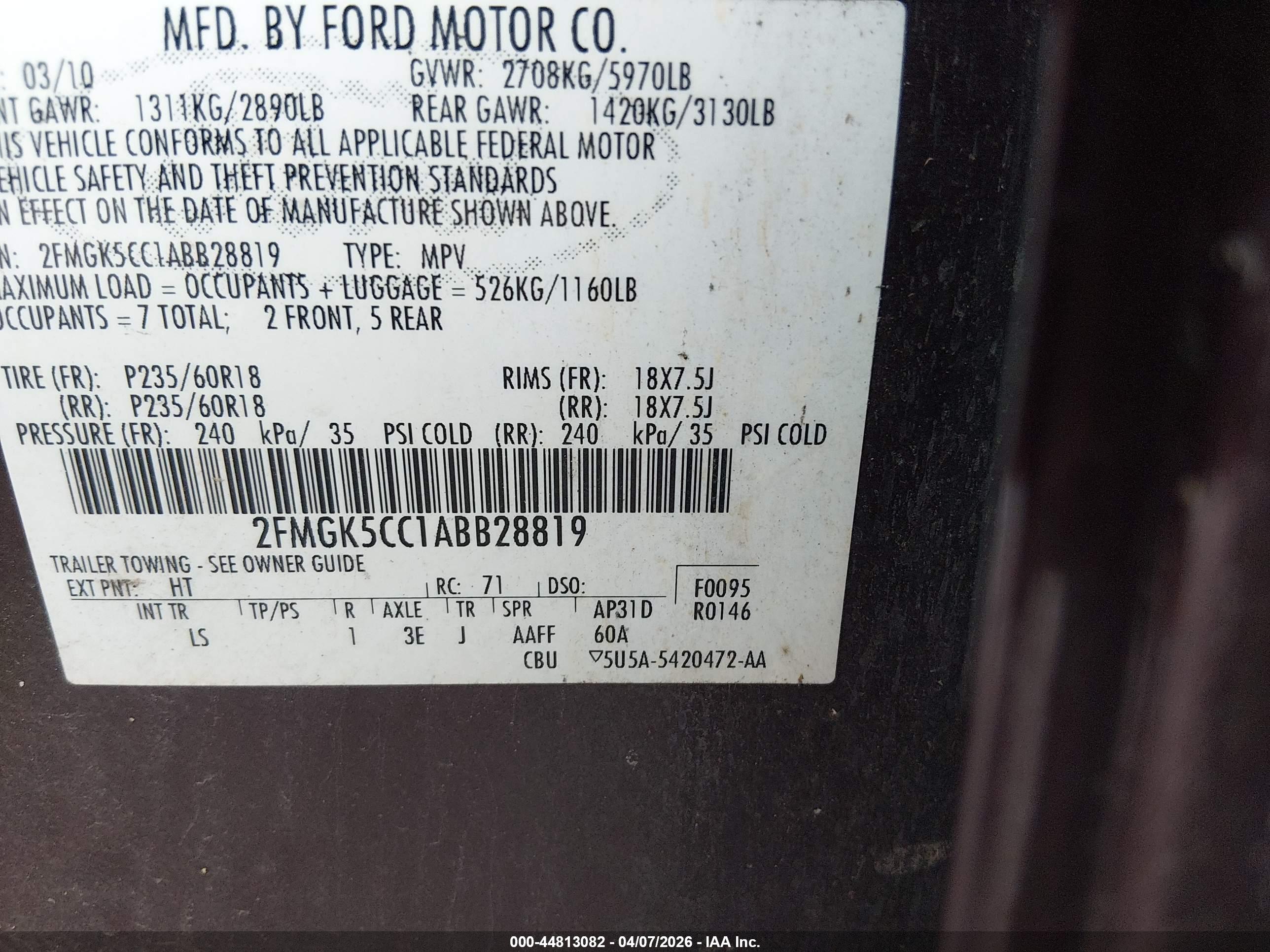 FORD FLEX image 9
