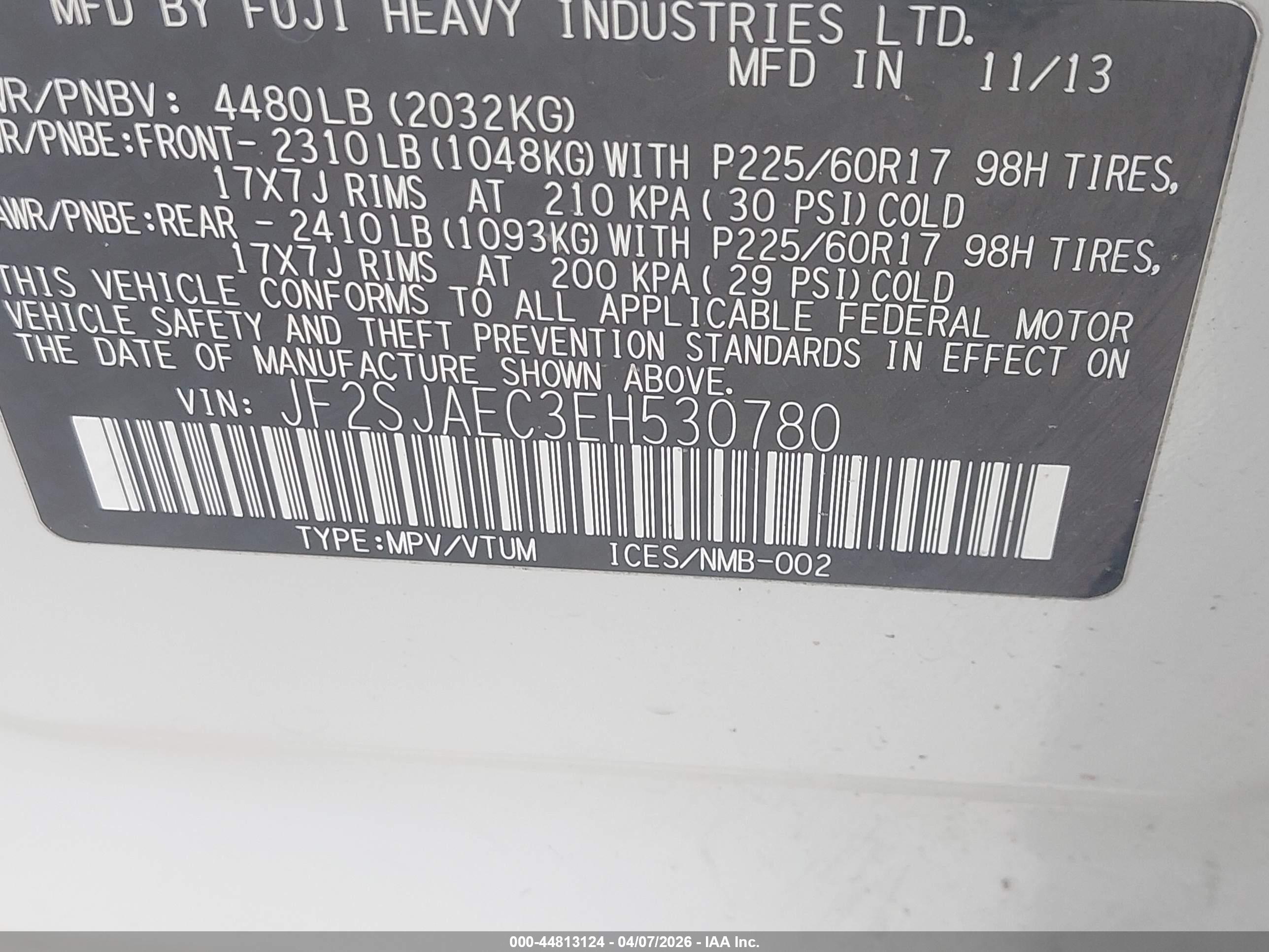 SUBARU FORESTER image 9
