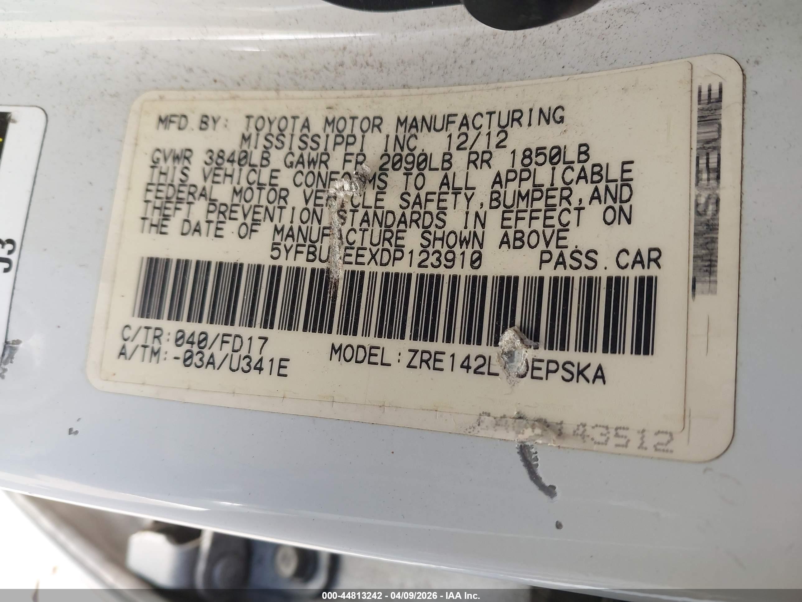 TOYOTA COROLLA image 9