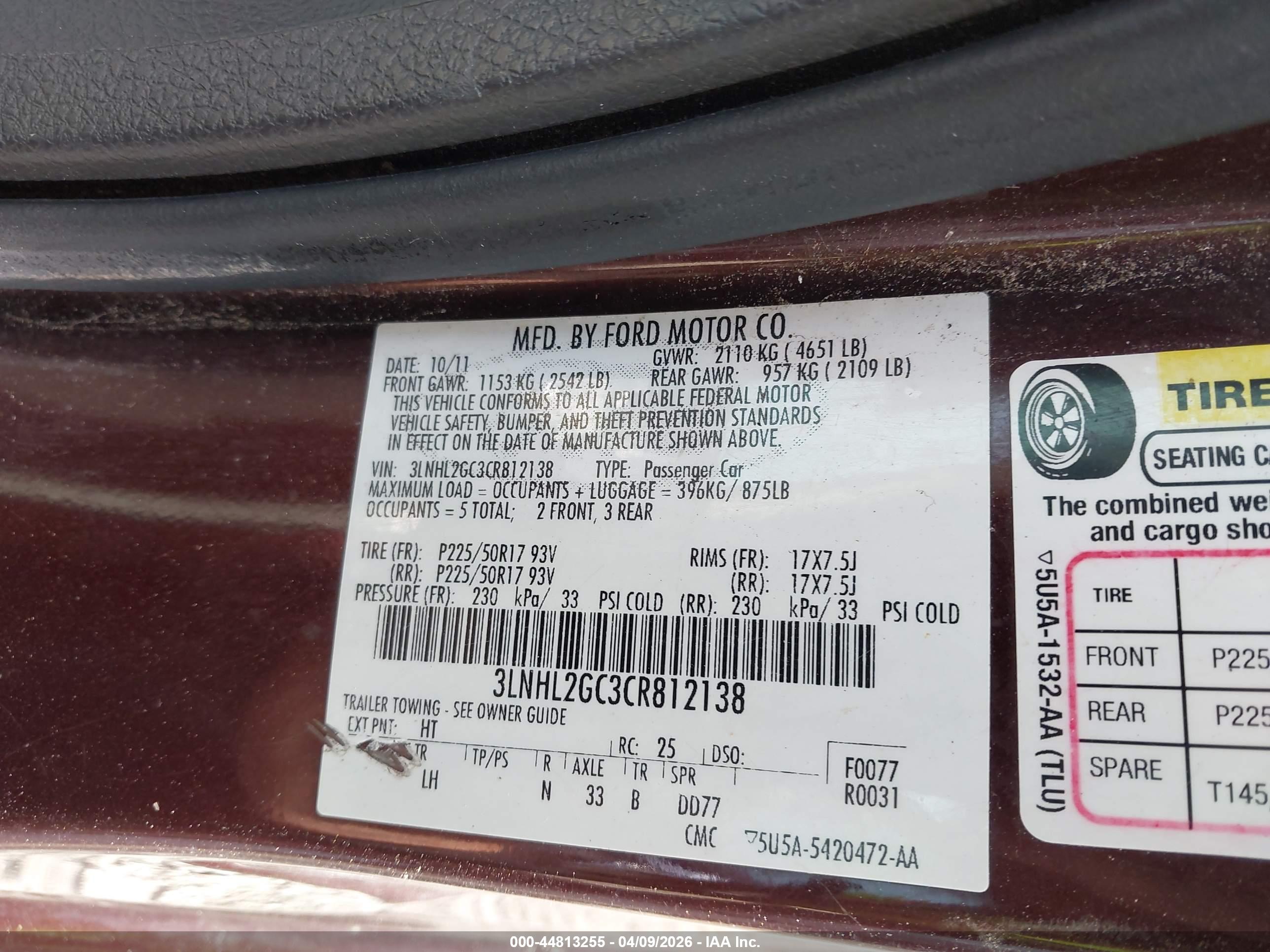LINCOLN MKZ image 9