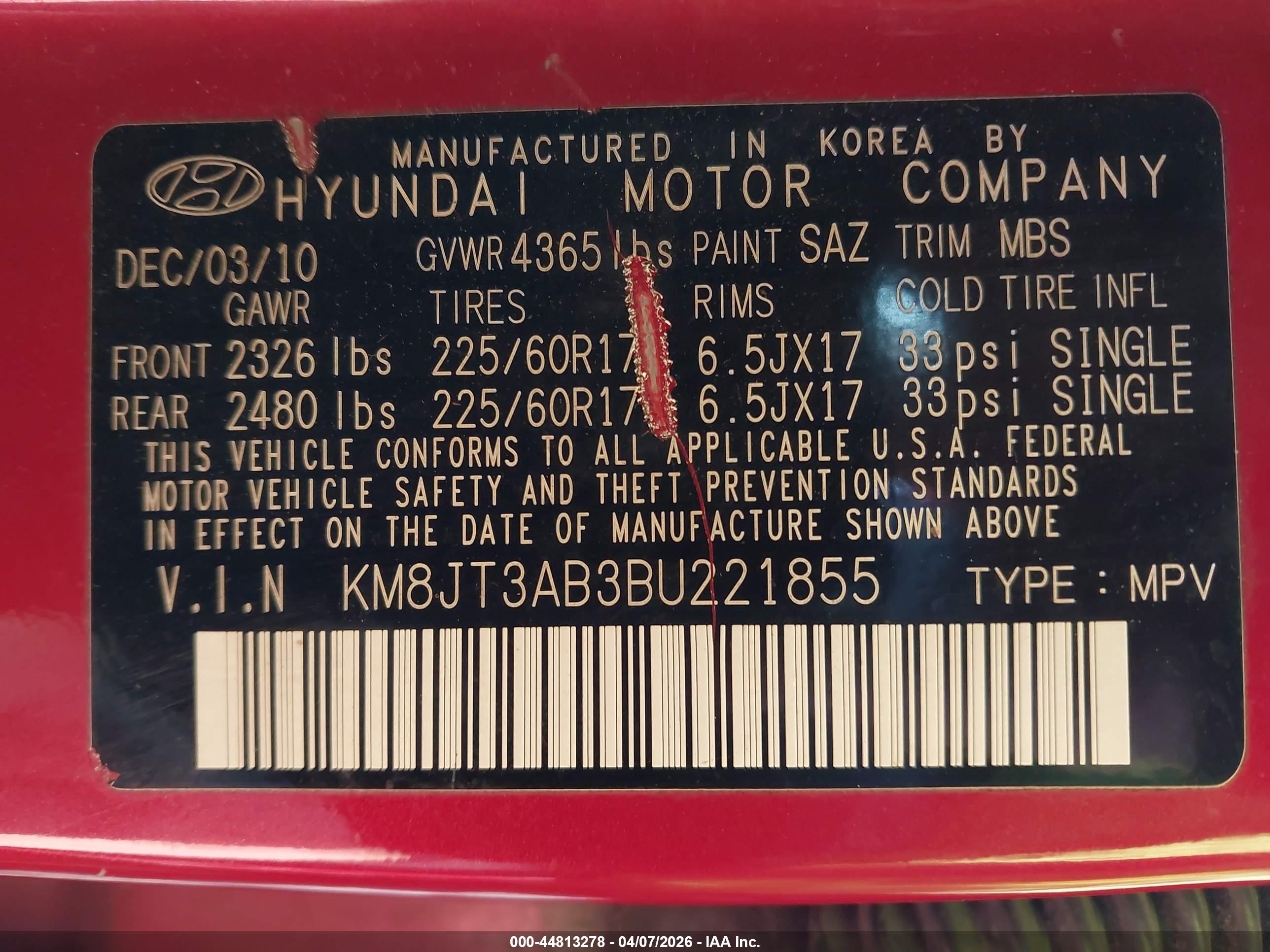 HYUNDAI TUCSON image 9