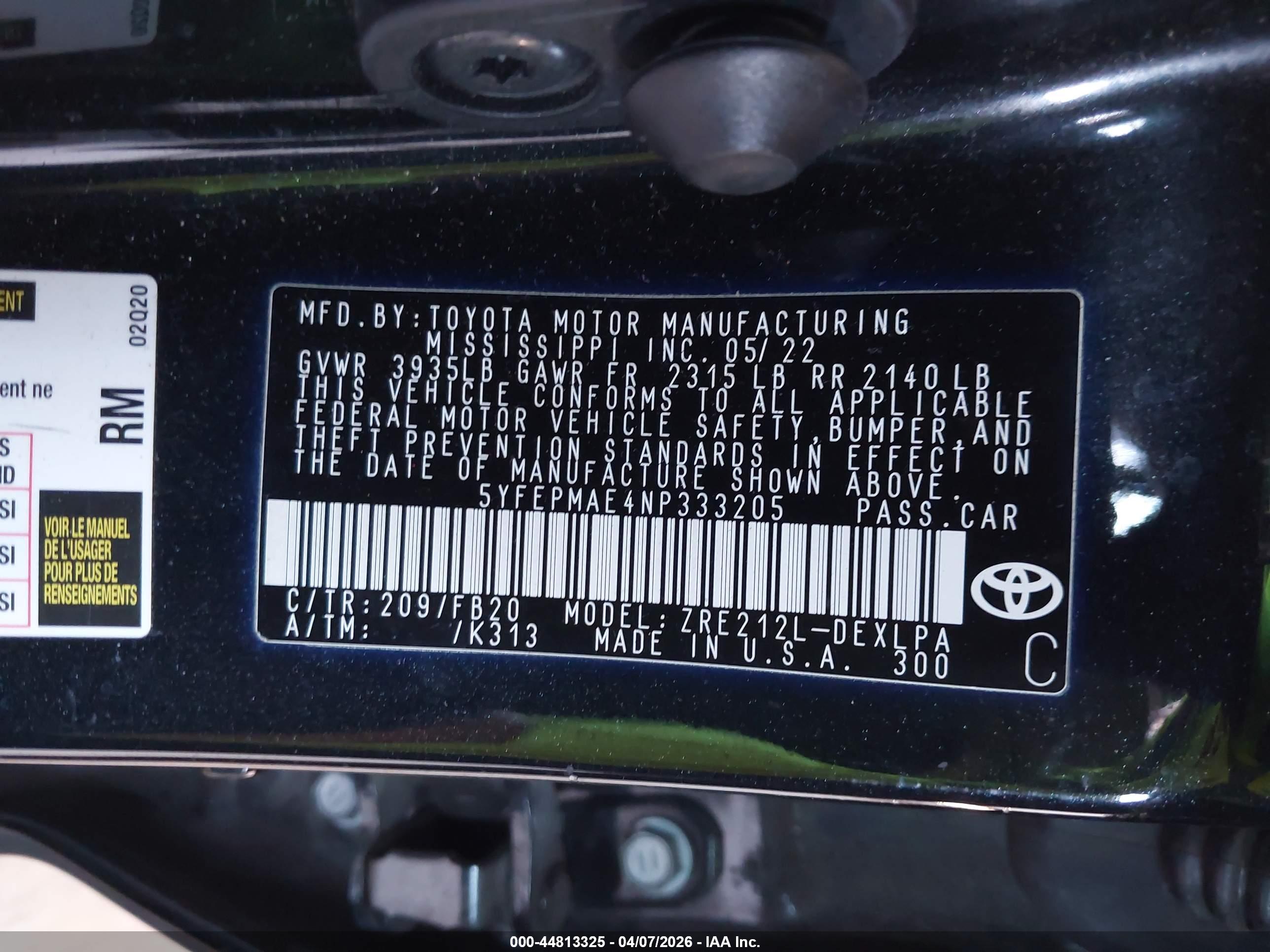 TOYOTA COROLLA image 9