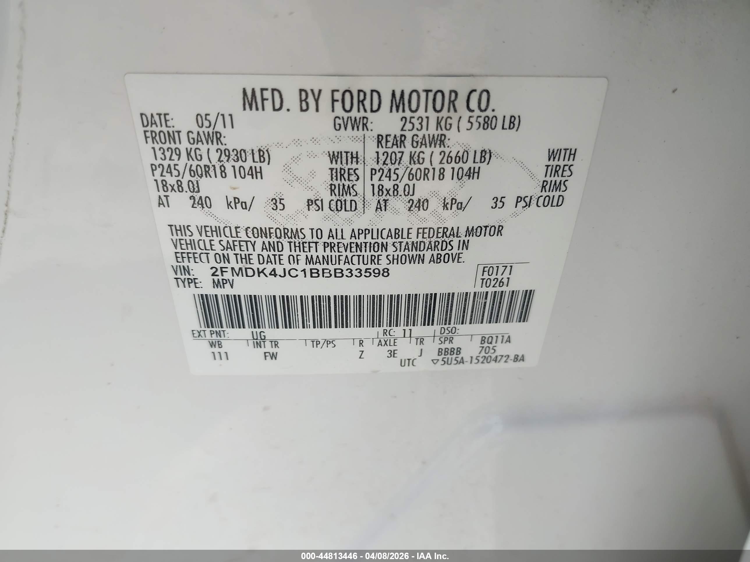 FORD EDGE image 9